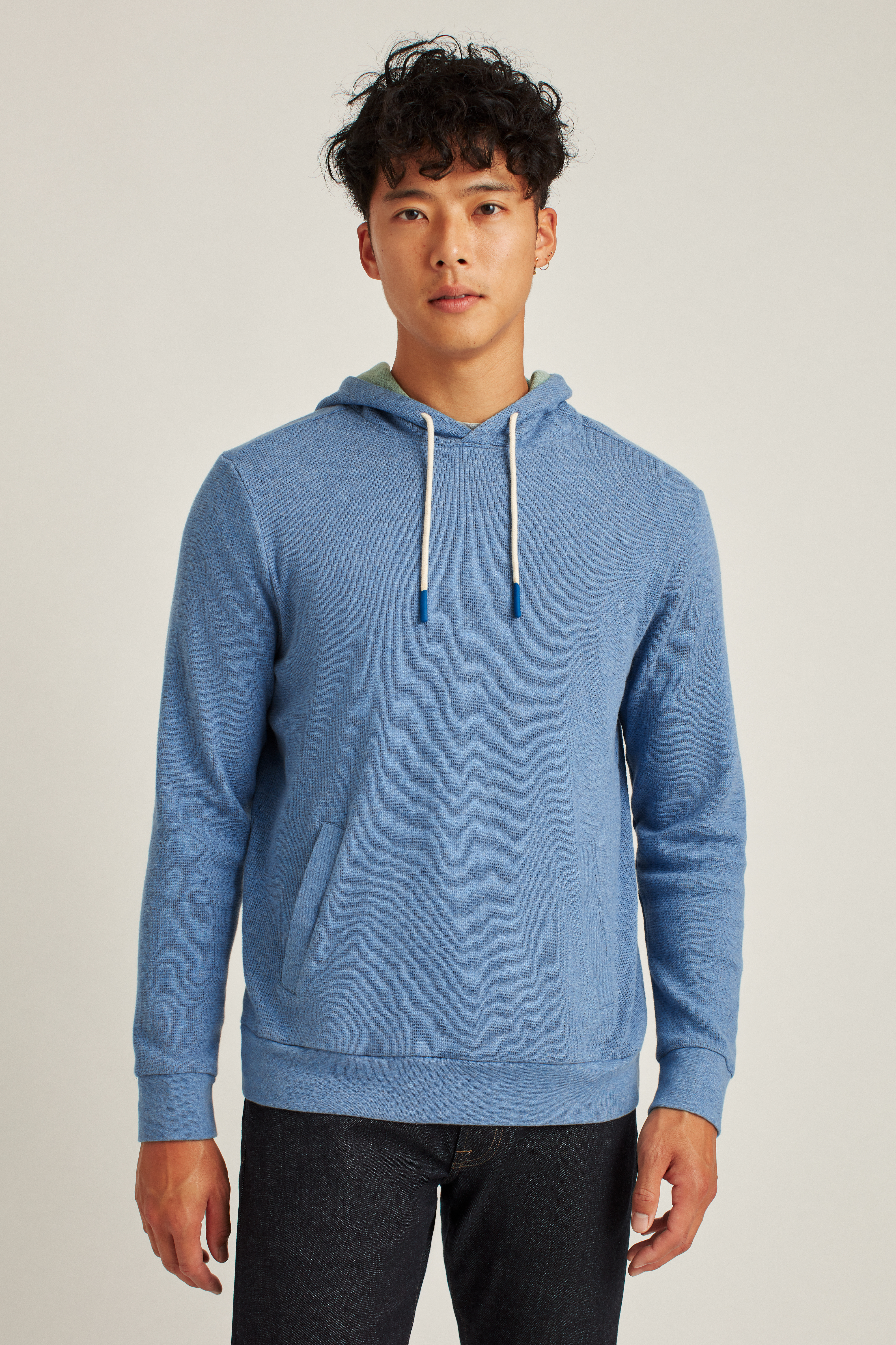 Lightweight Waffle Hoodie