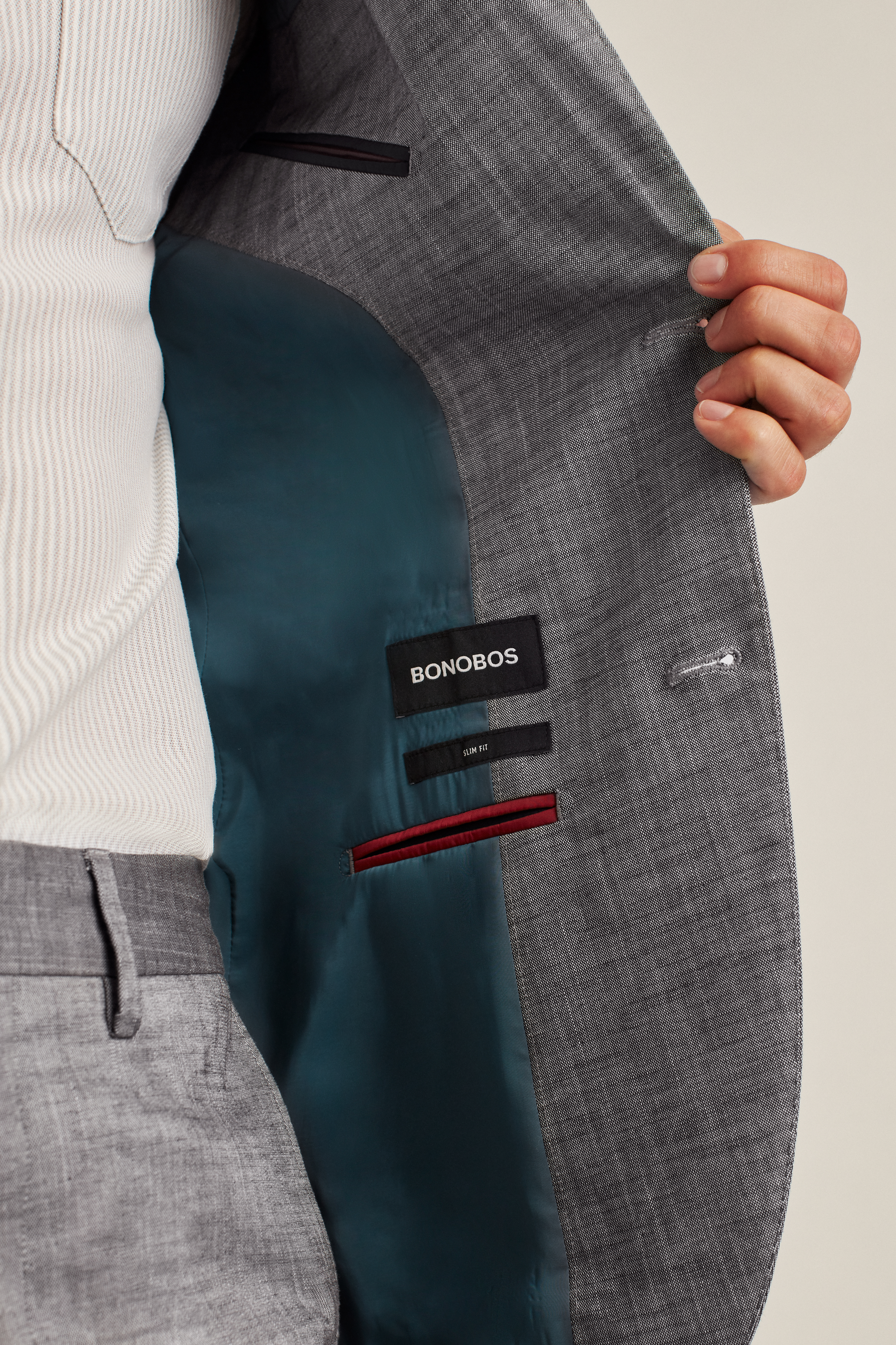 Stretch Chambray Suit Jacket | Bonobos