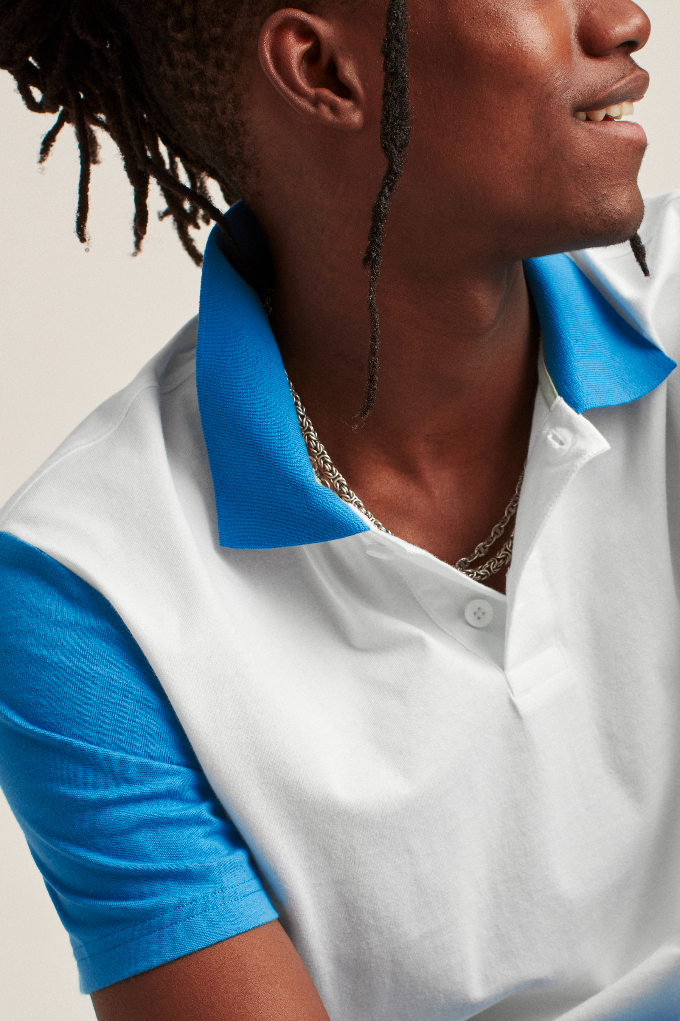 Short Sleeve Contrast Polo