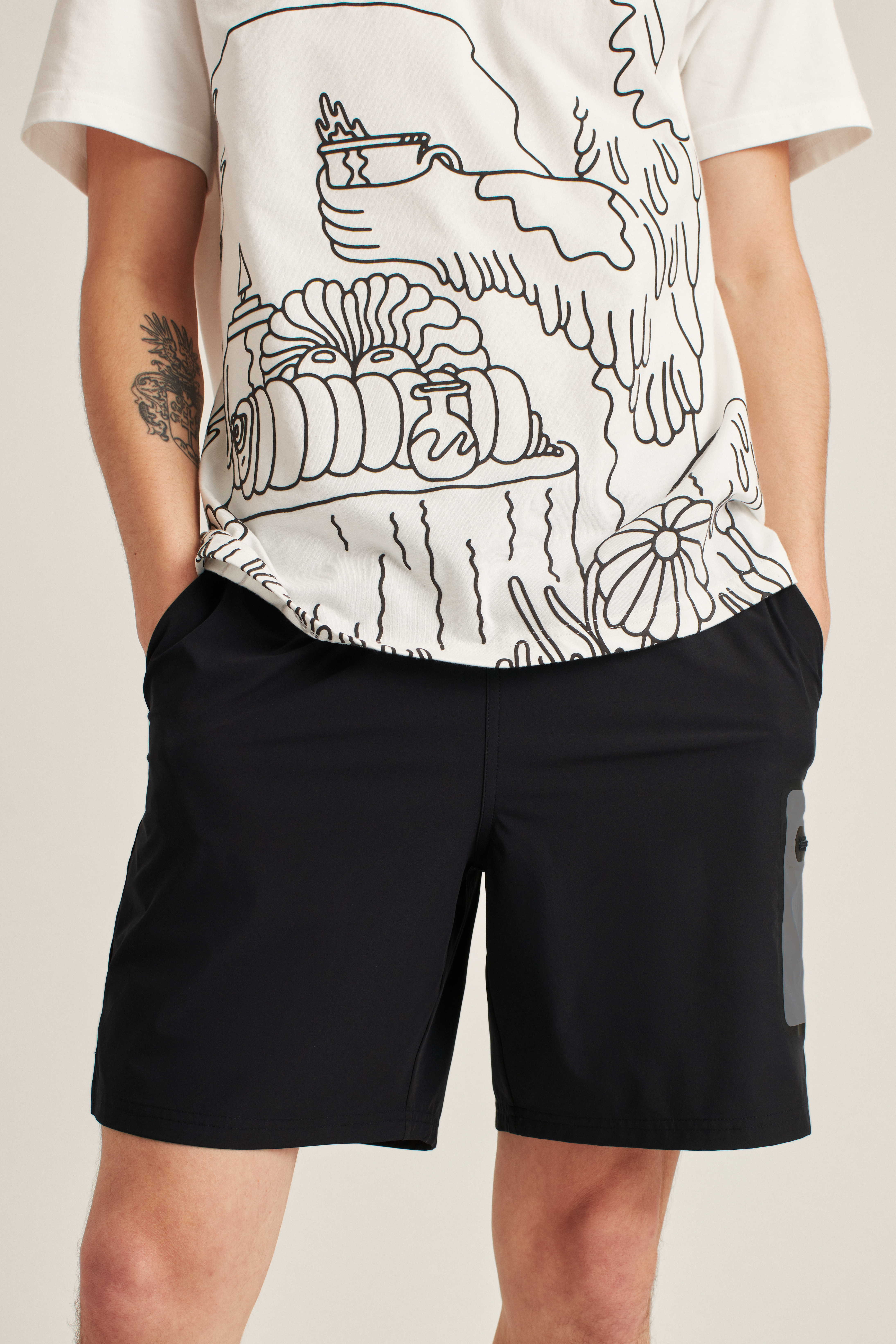 Stretch Hybrid Short