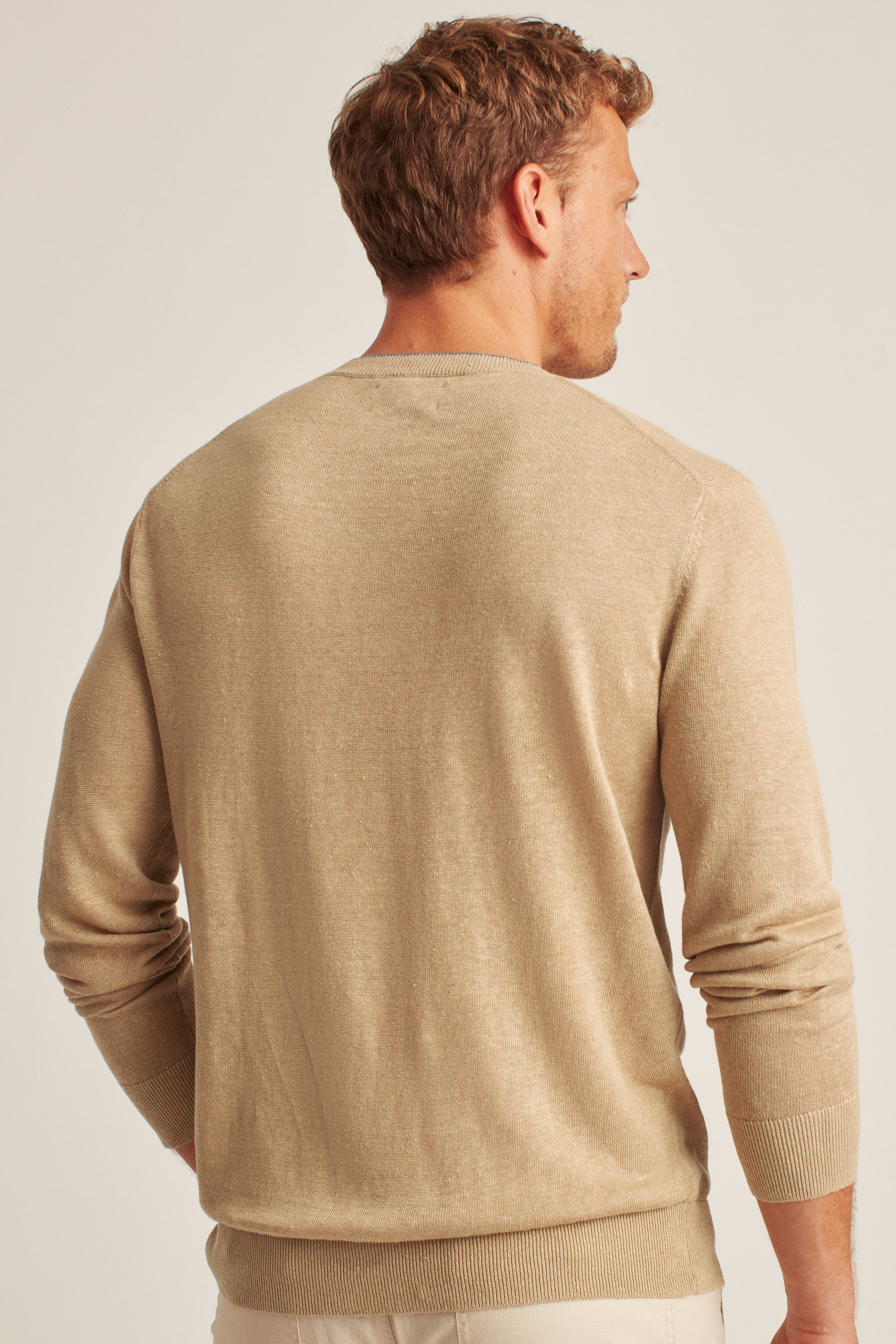 Linen Crew Neck Sweater | Bonobos