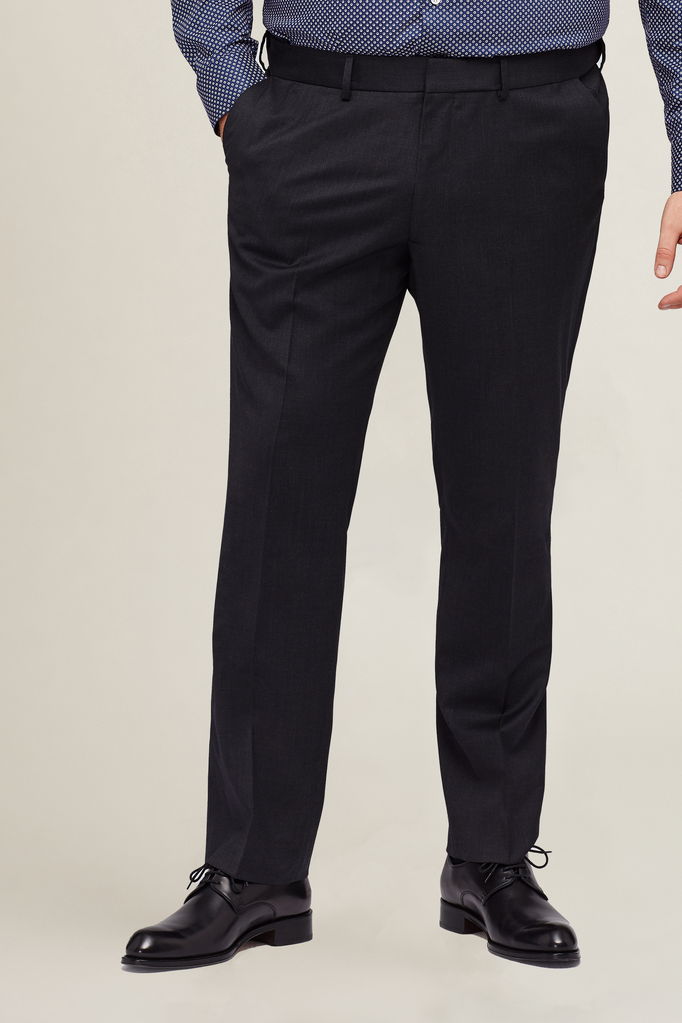 Big & Tall Stretch Wool Suit Pants