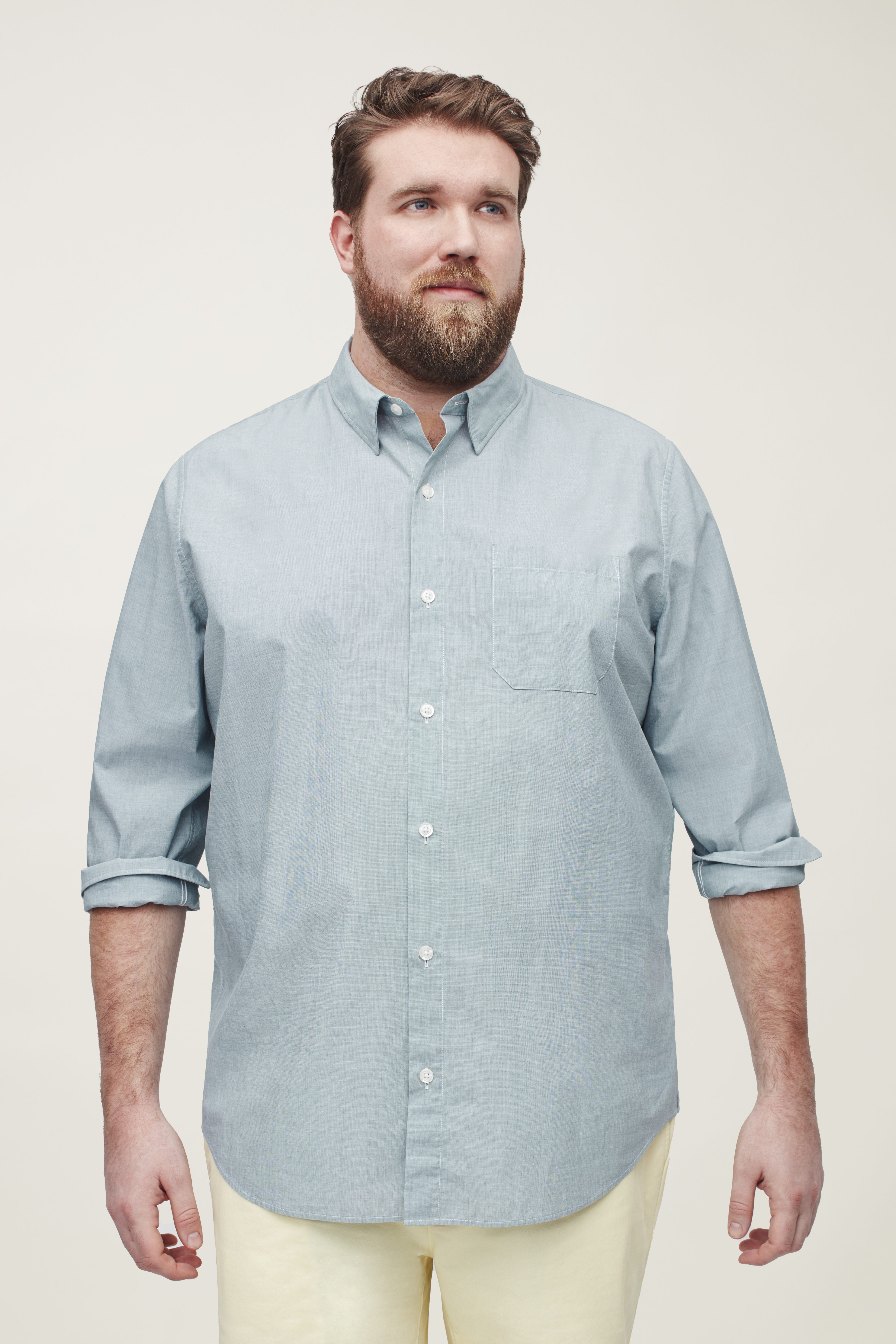 Washed Button-Down Shirt | Extended Sizes