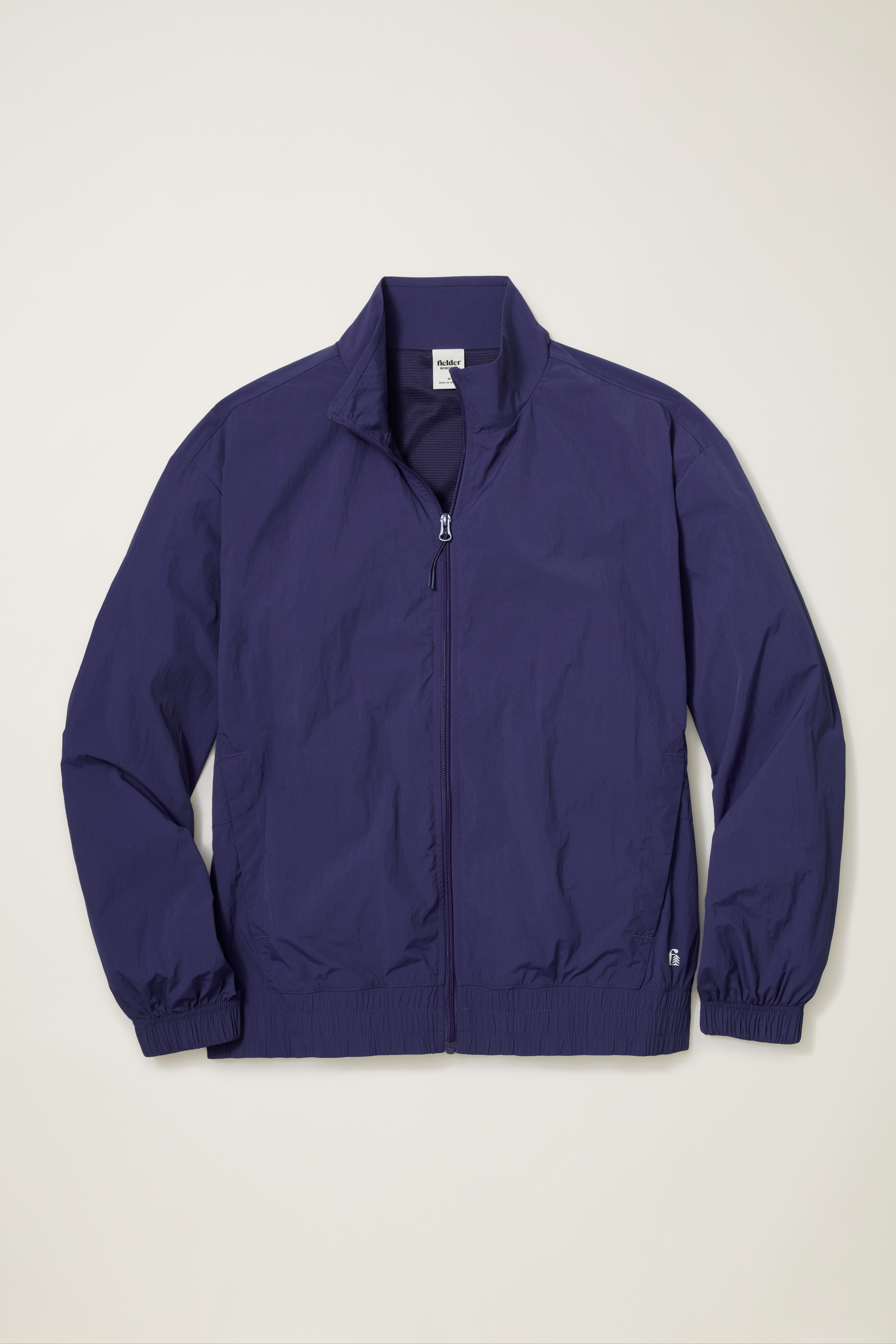 Full Zip Nylon Windbreaker