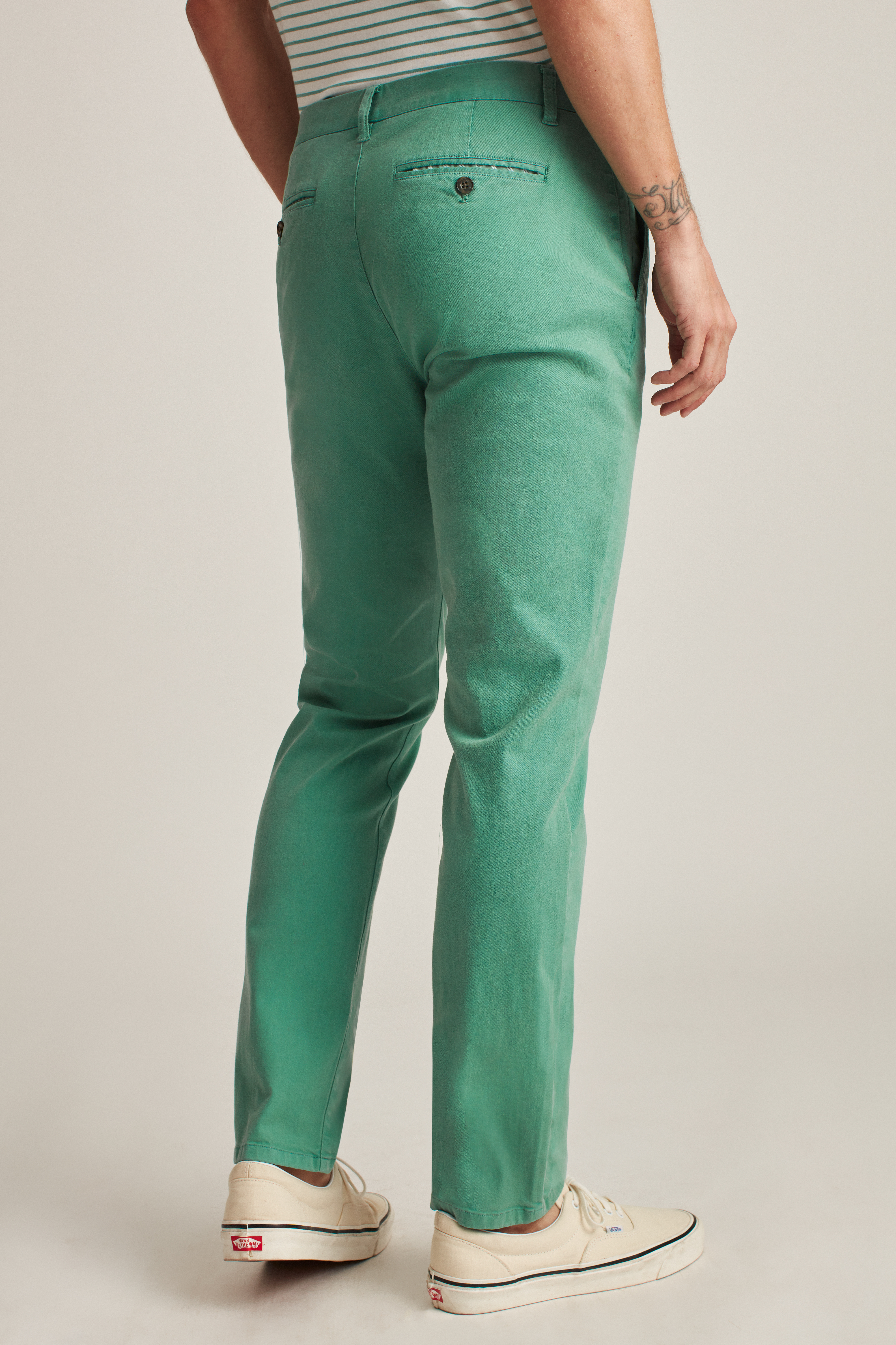 Garment Dyed Stretch Lightweight Chino