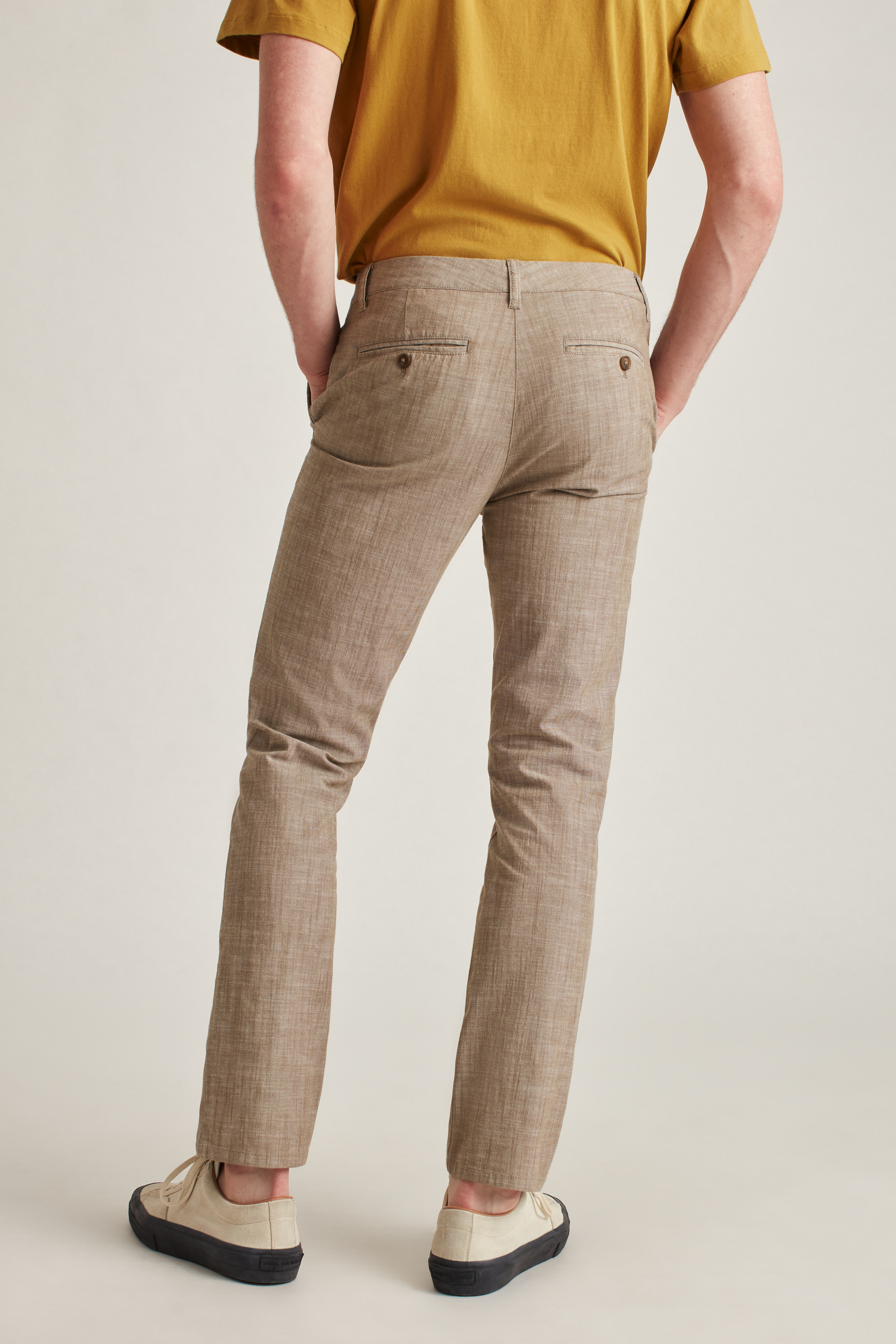 Stretch Chambray Pants