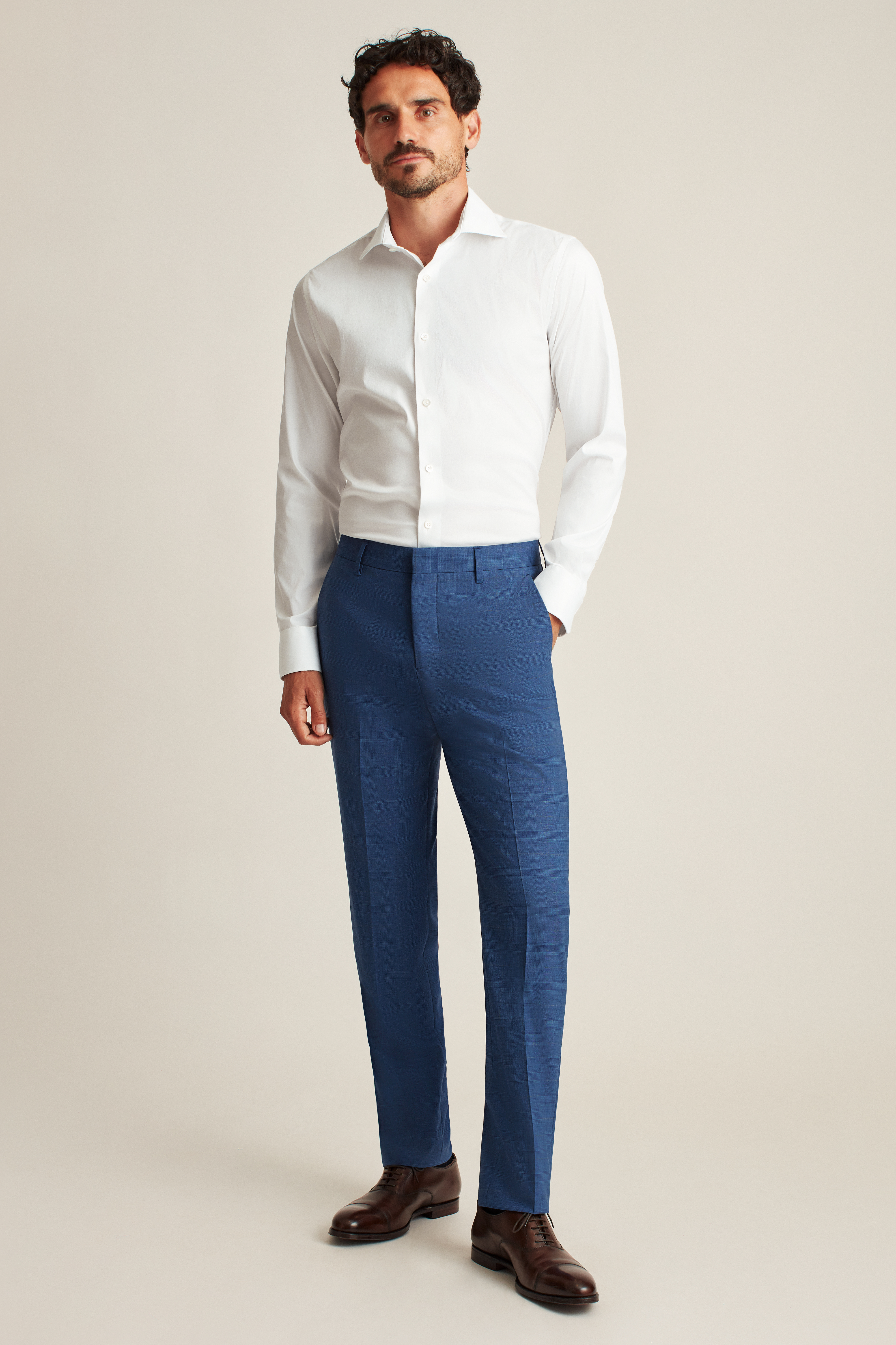 Les Deux Como Reg Wool Suit Pants