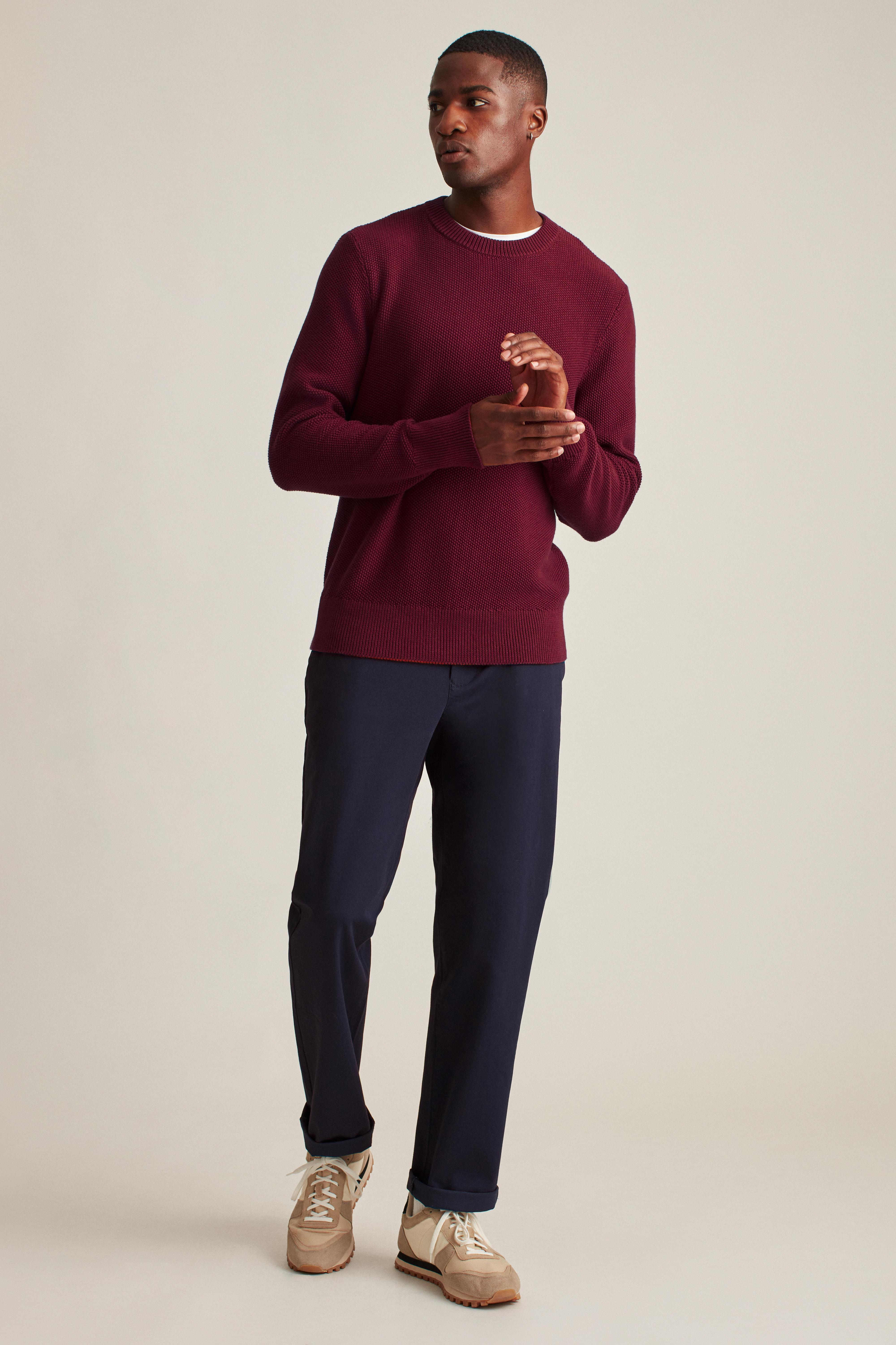 Heavyweight Seedstitch Sweater | Bonobos