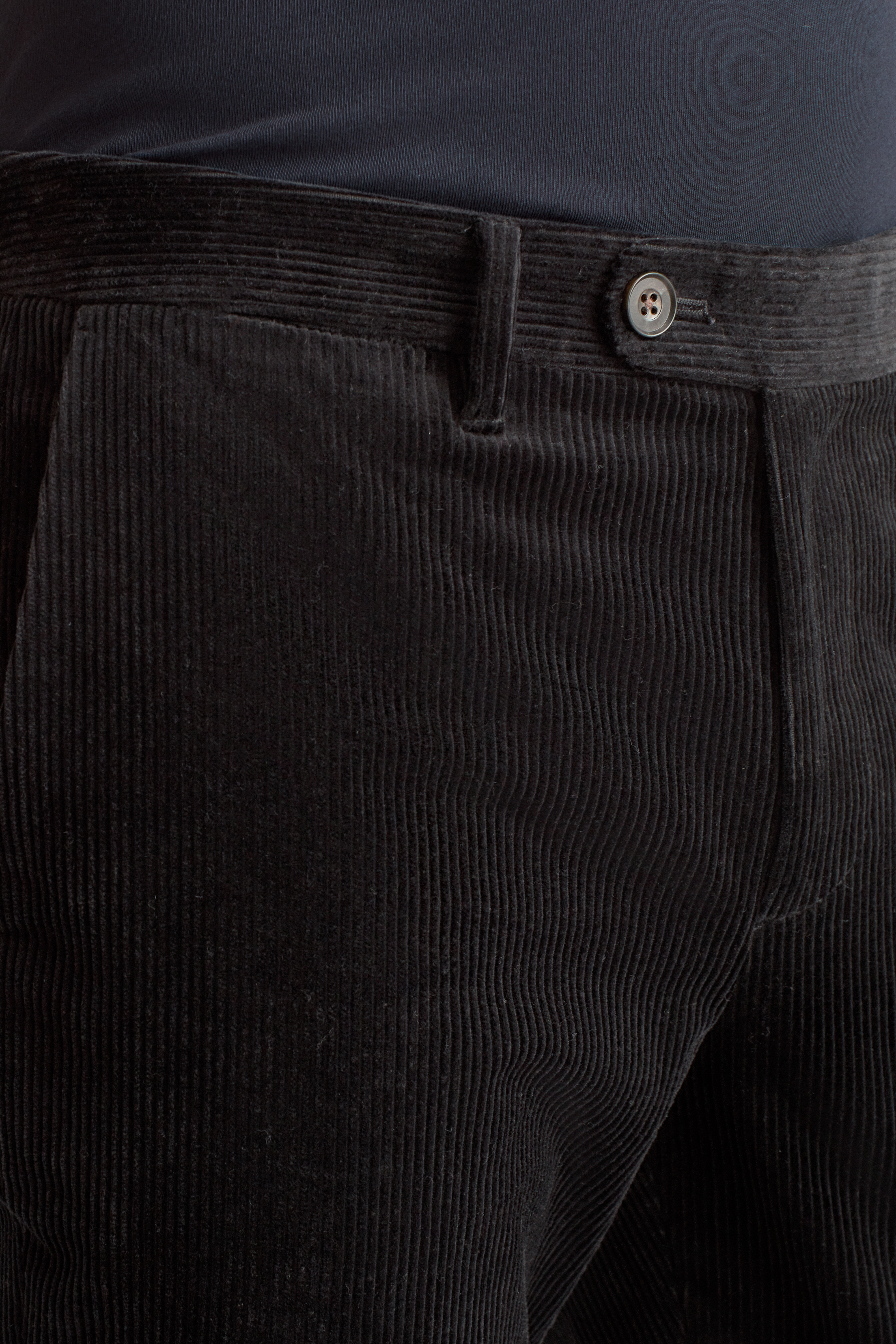 Italian Vintage Distressed Corduroy Pants (S/M) main image 0