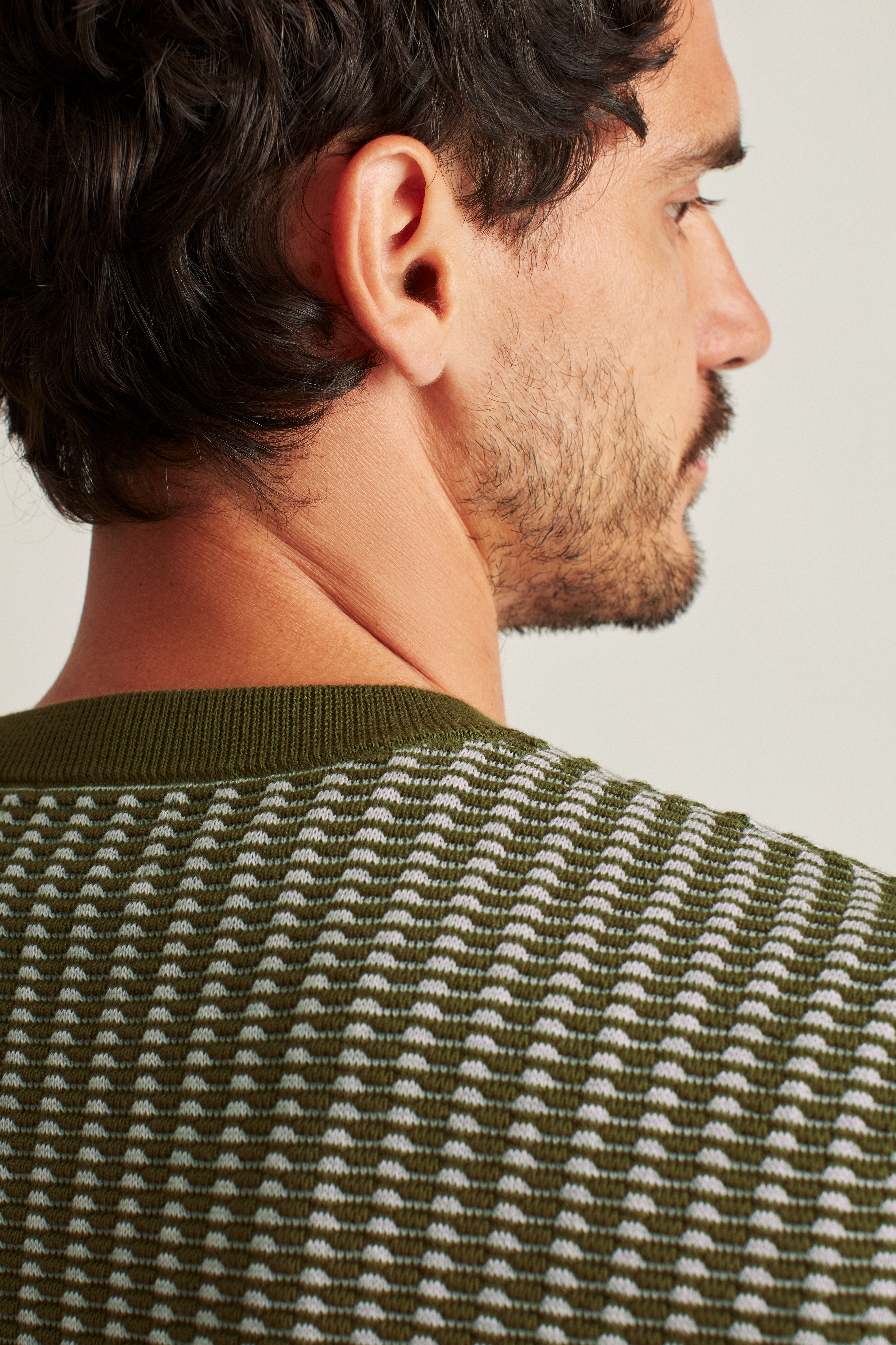 Textured Stripe Cotton Sweater | Bonobos