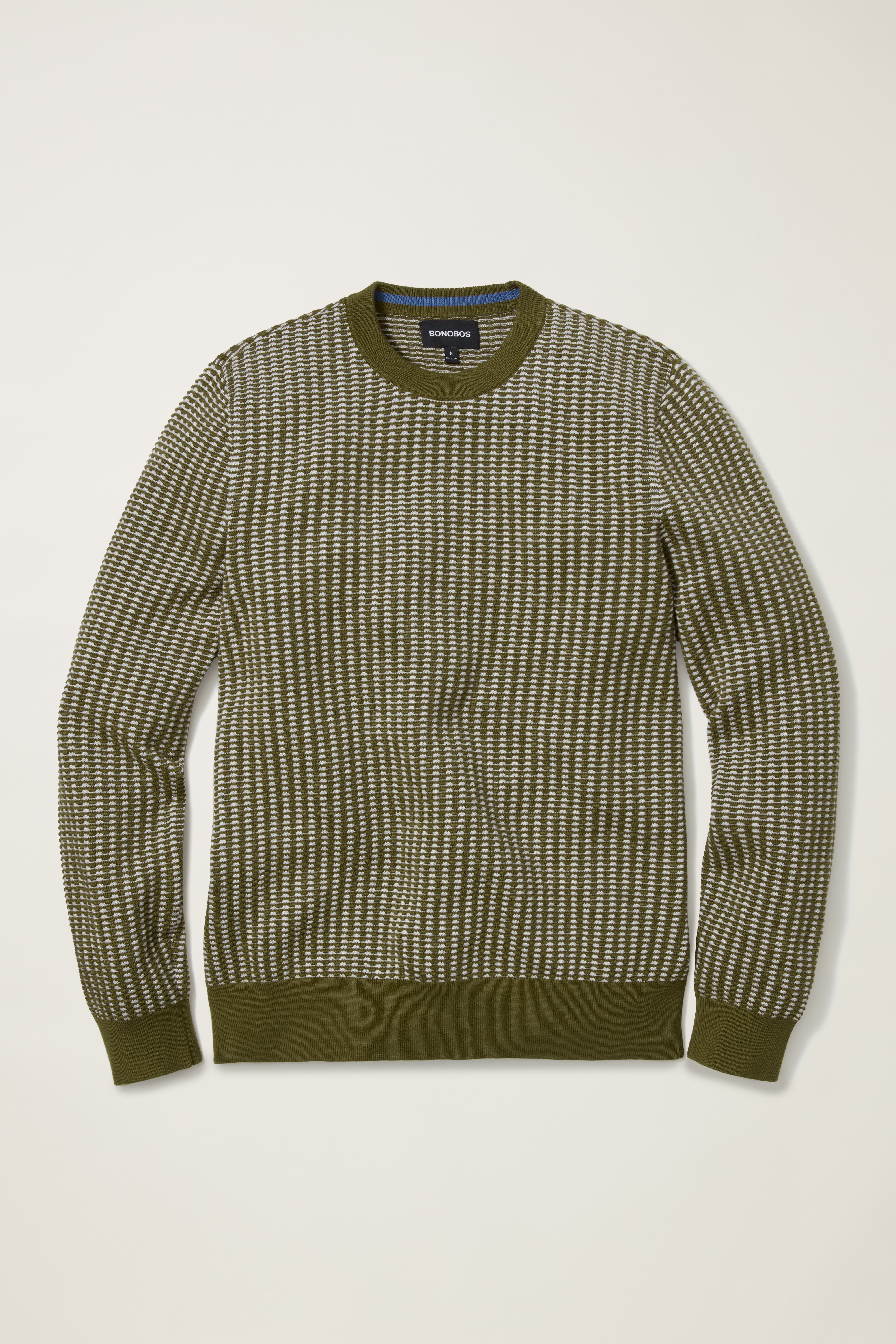 Textured Stripe Cotton Sweater | Bonobos