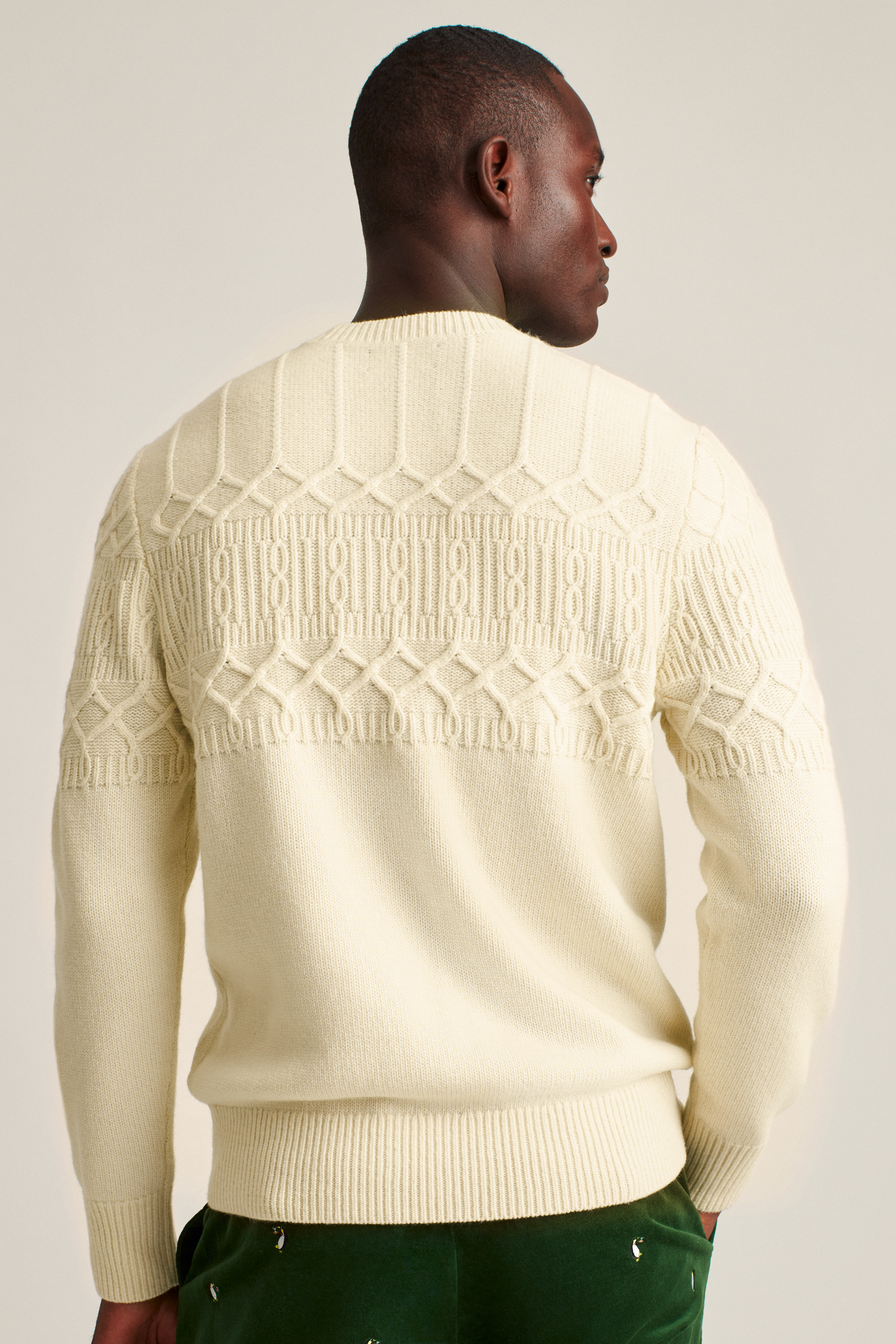 Cable Crew Neck Sweater | Bonobos