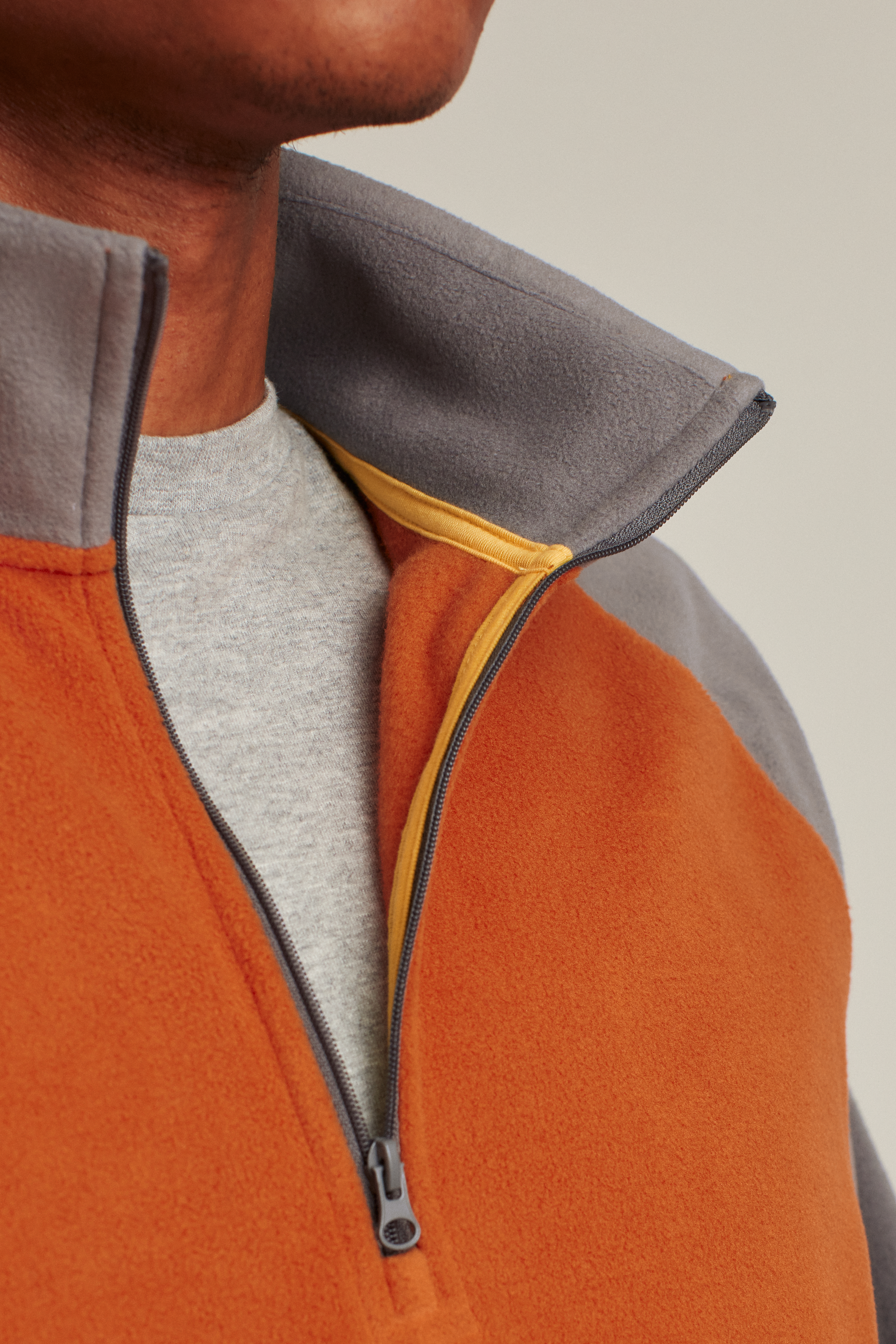 Bonded Polar Fleece Zip Hoodie main image 0