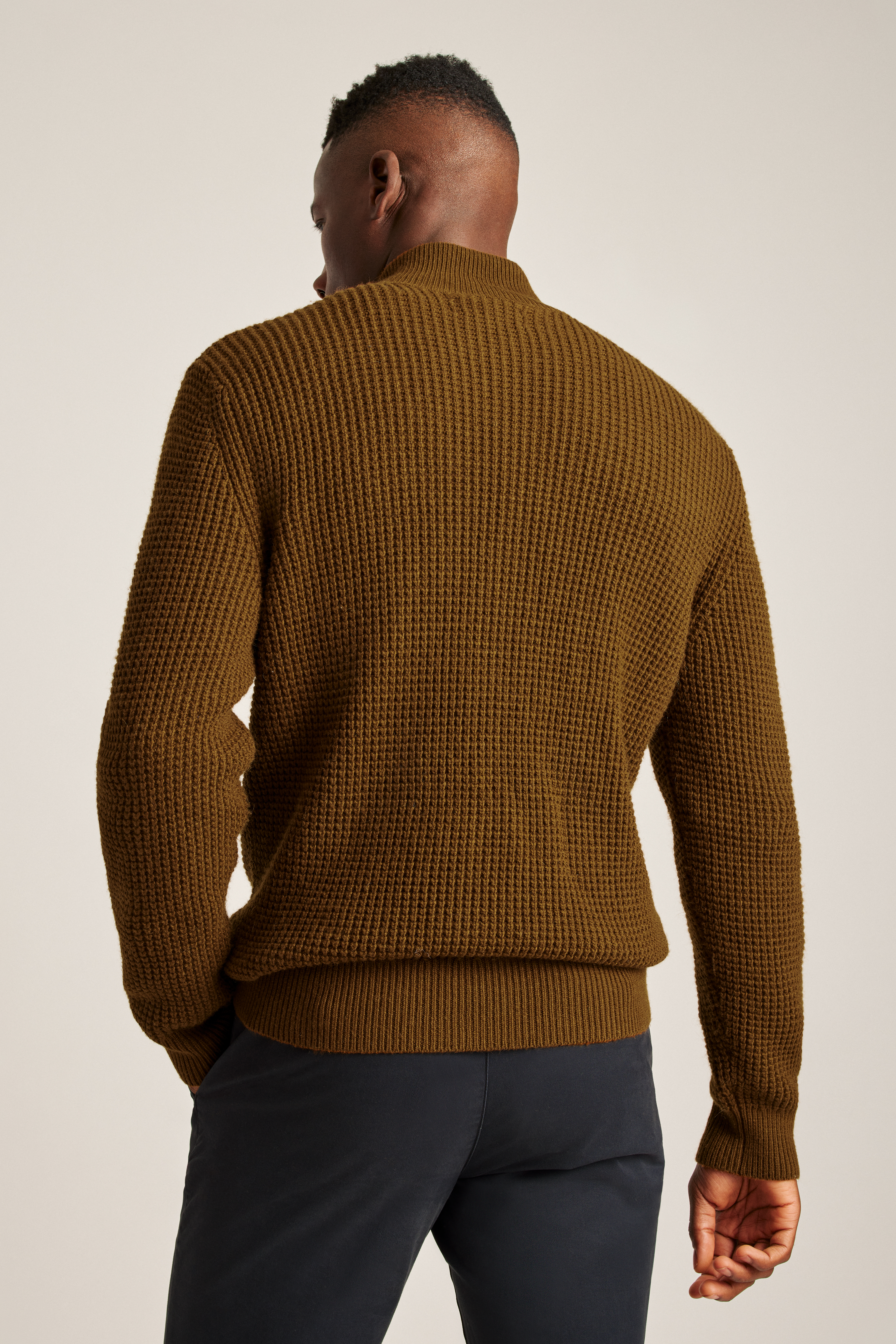 Waffle Full-Zip Sweater | Bonobos