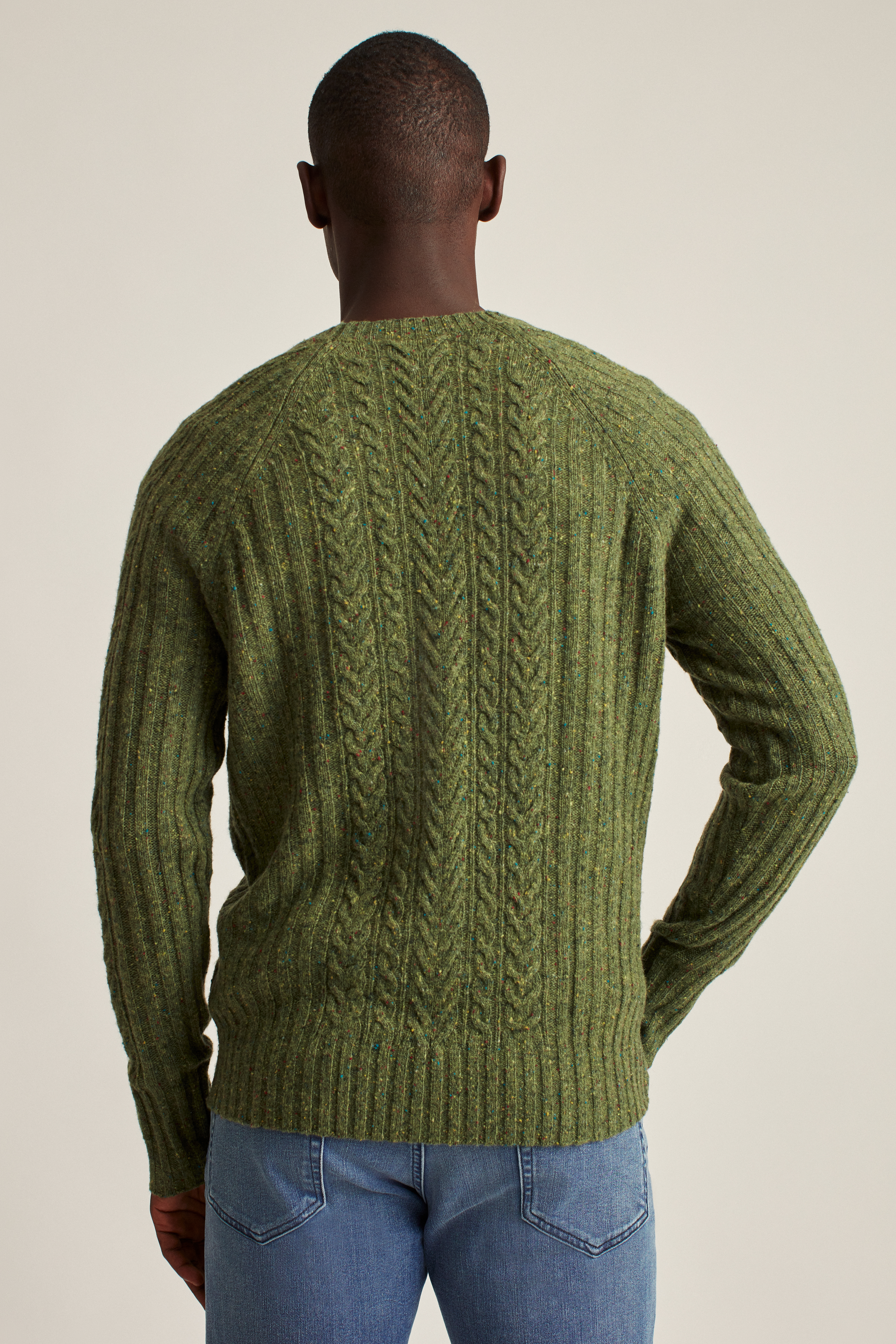 Donegal Cable Crew Neck | Bonobos