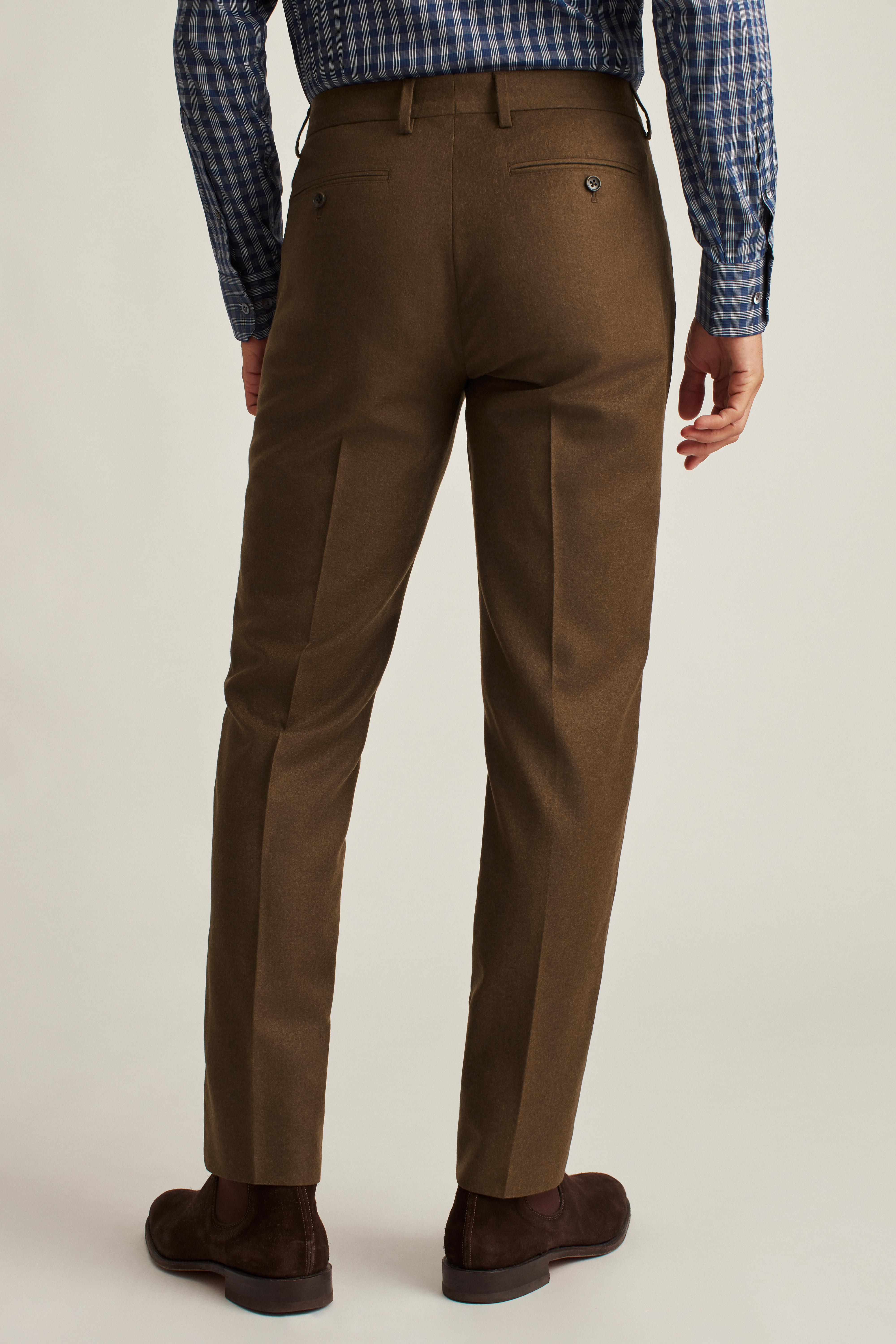 Italian Stretch Brushed Wool Suit Pant | Bonobos