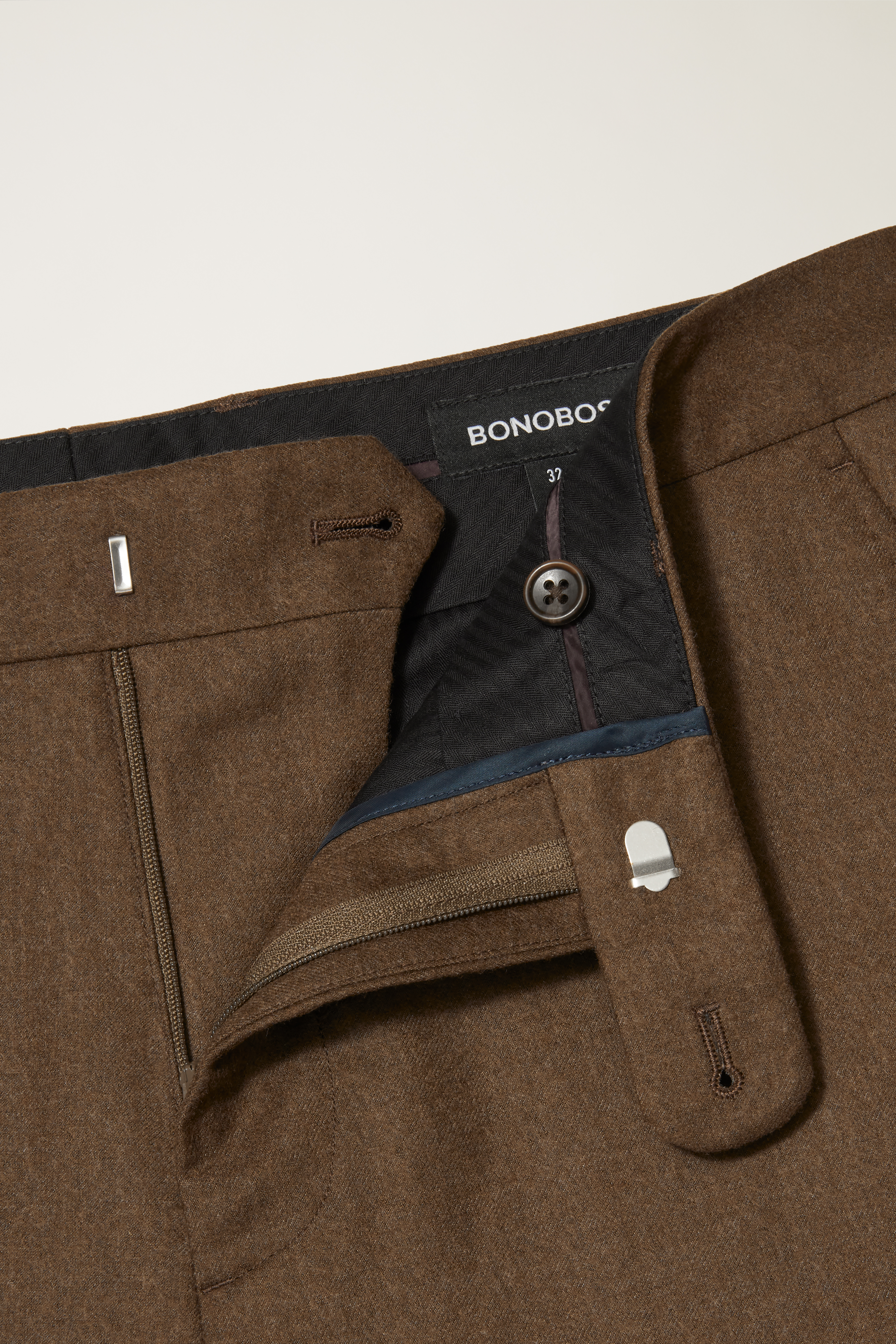 Bonobos Italian Stretch Brushed Wool Suit Pant | Bonobos