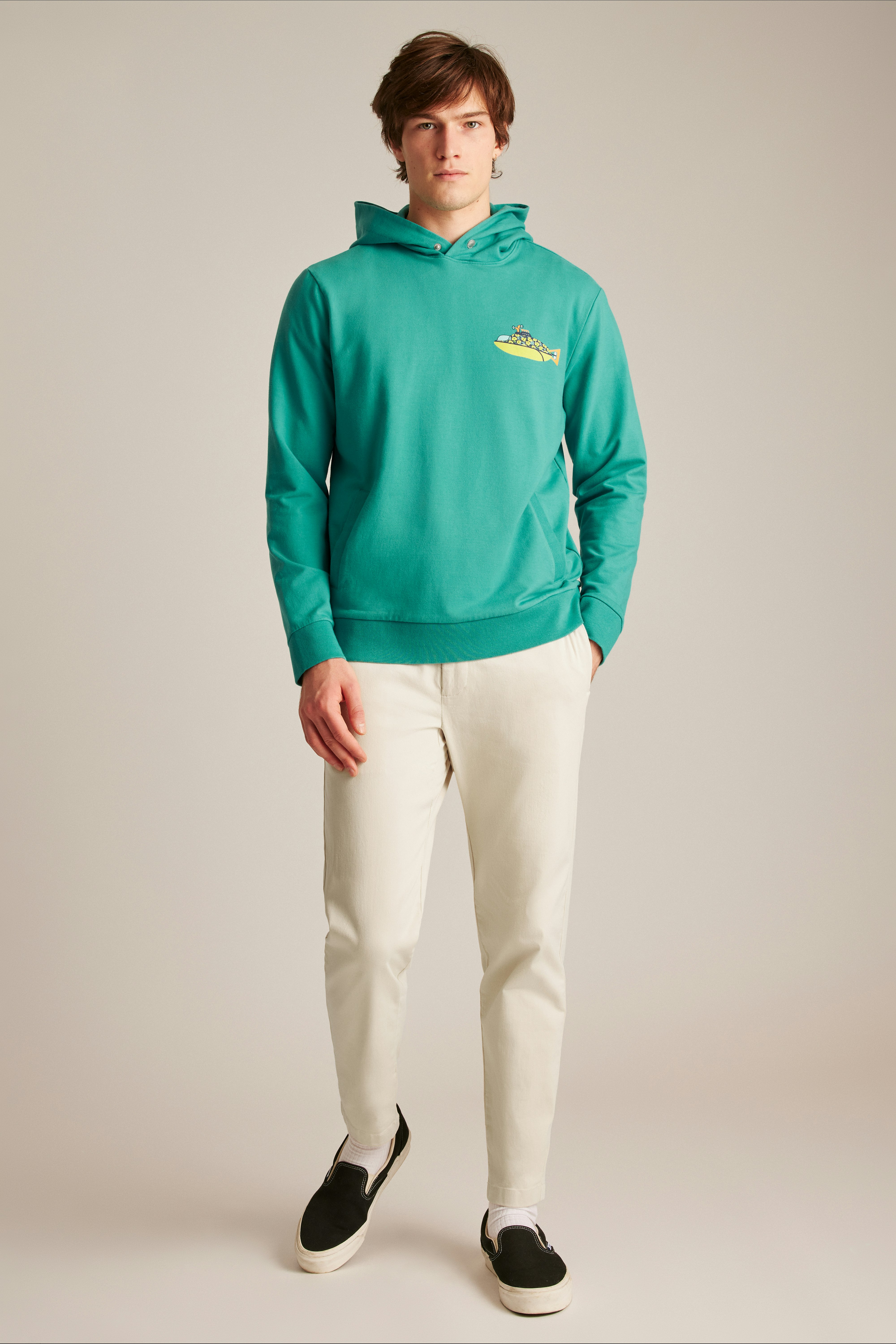 Stretch French Terry Snap Hoodie | Bonobos