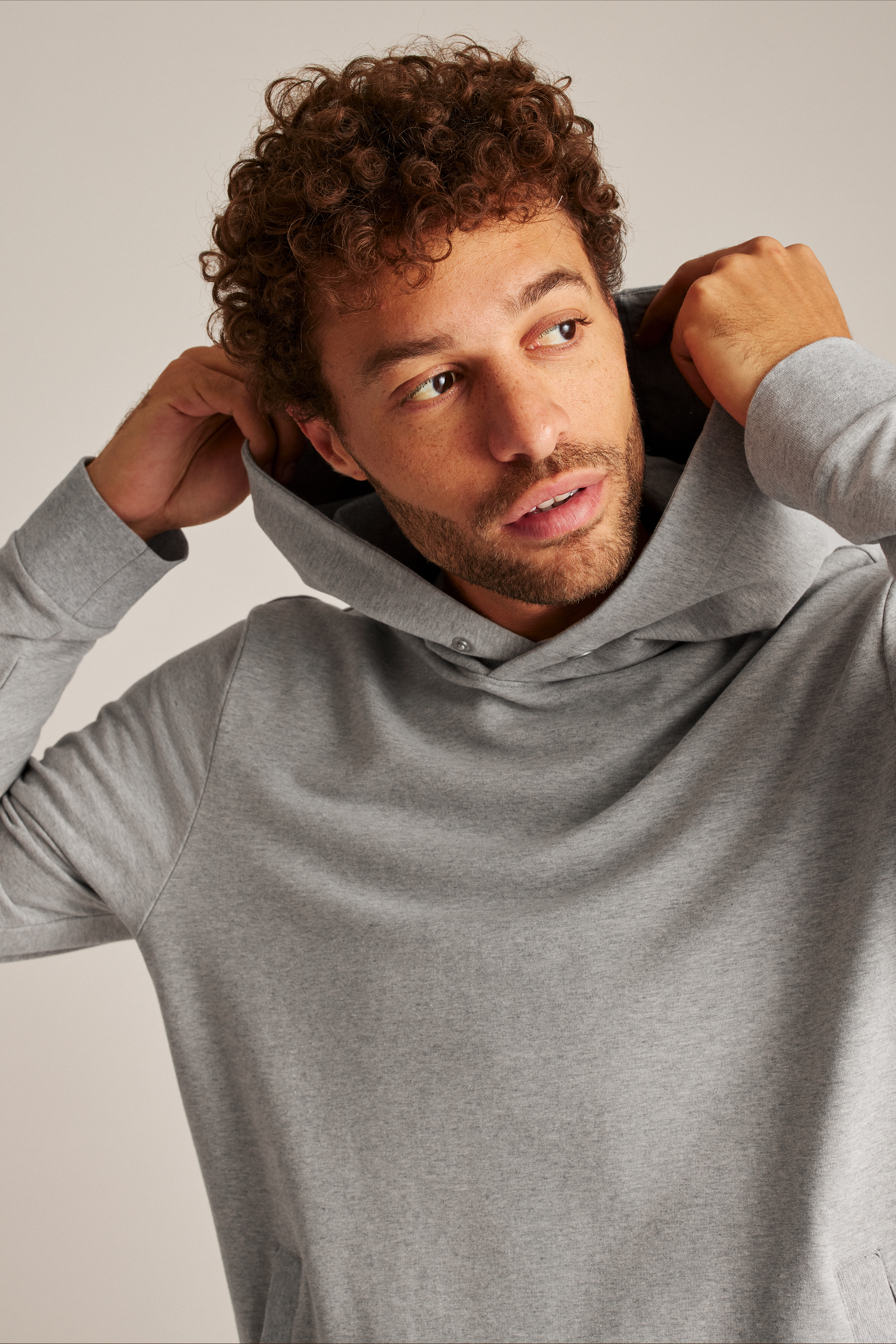 Stretch French Terry Snap Hoodie | Bonobos