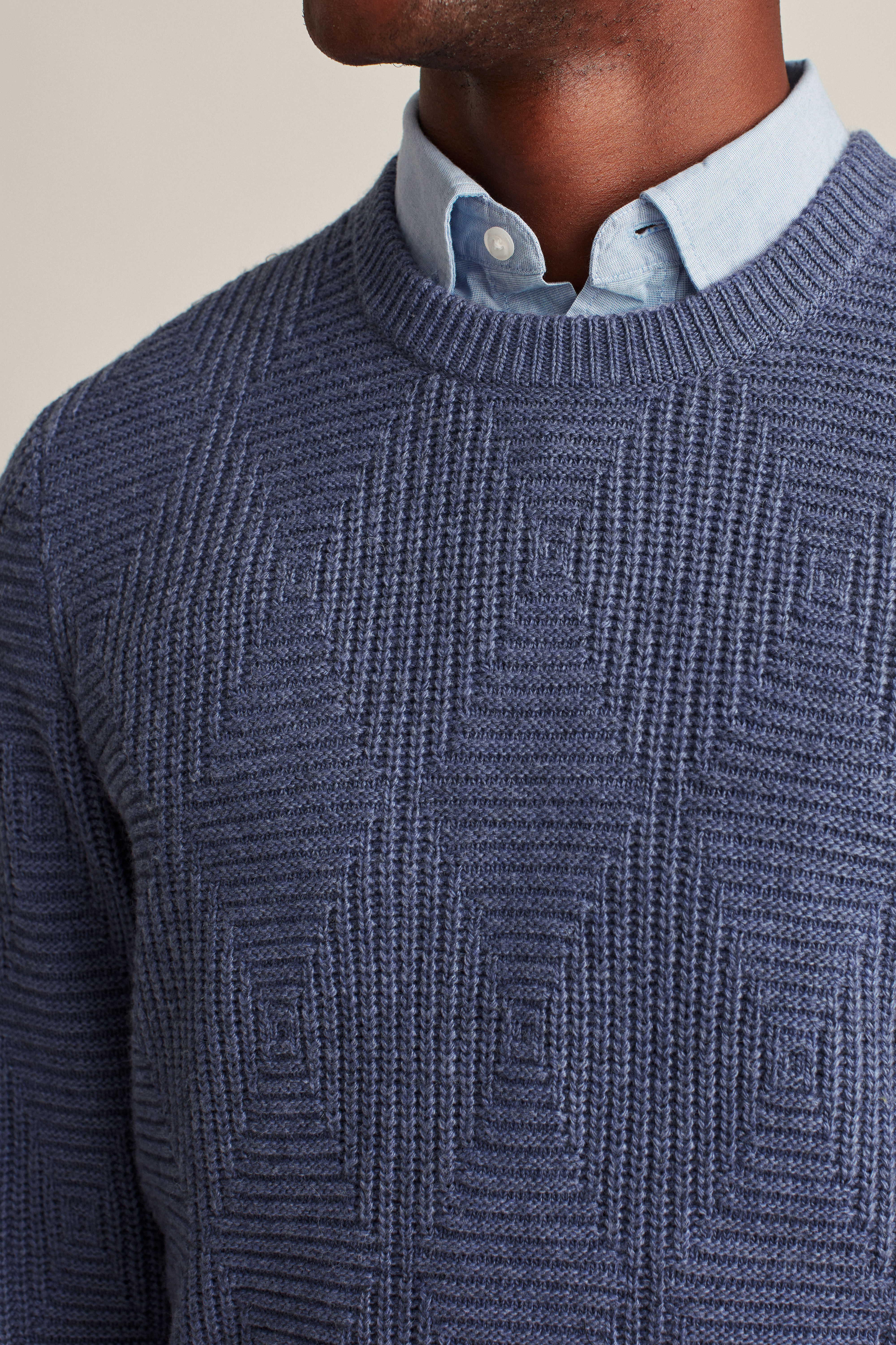 Diamond Stitch Crew Neck Sweater | Bonobos