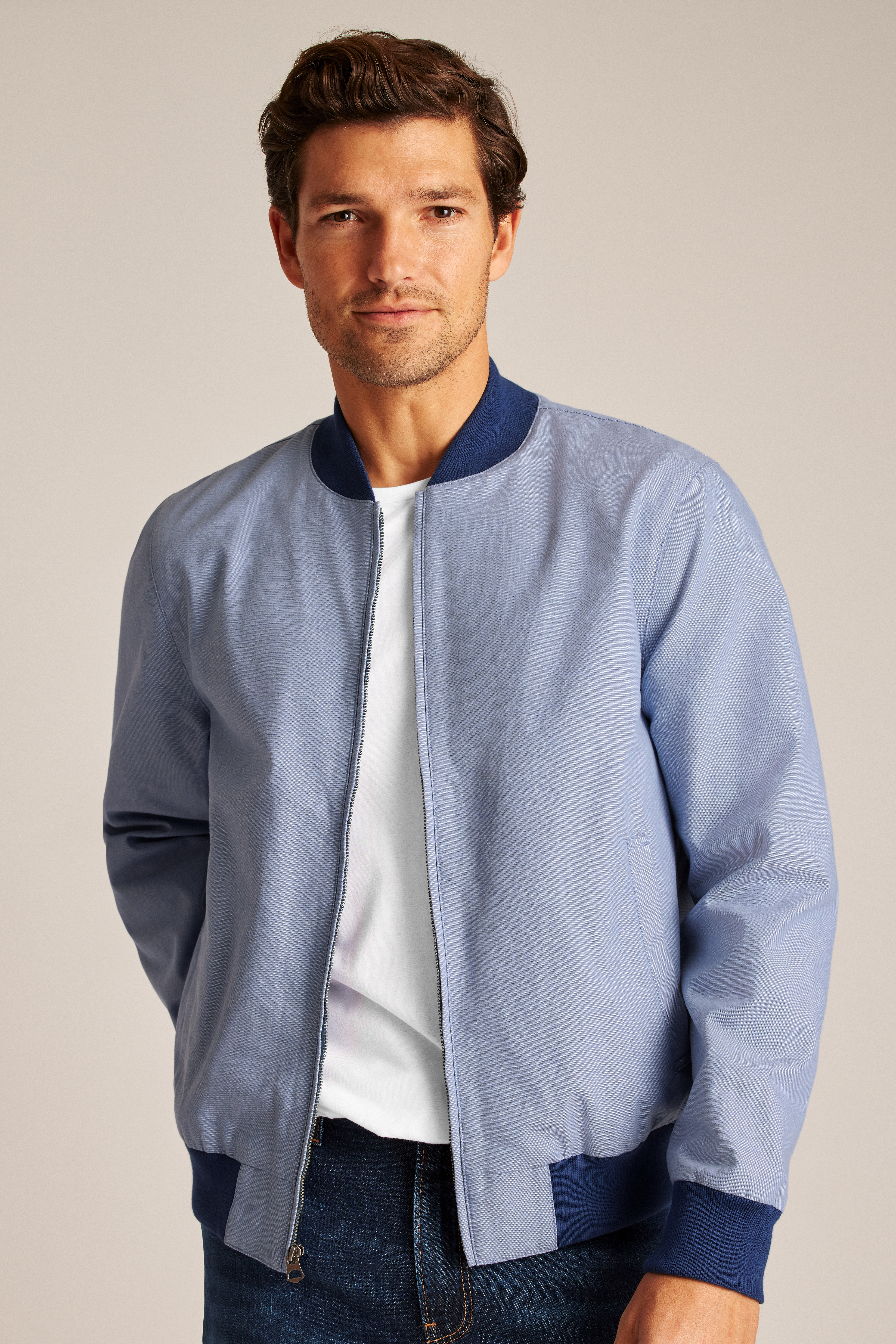 The Chambray Boulevard Bomber | Bonobos