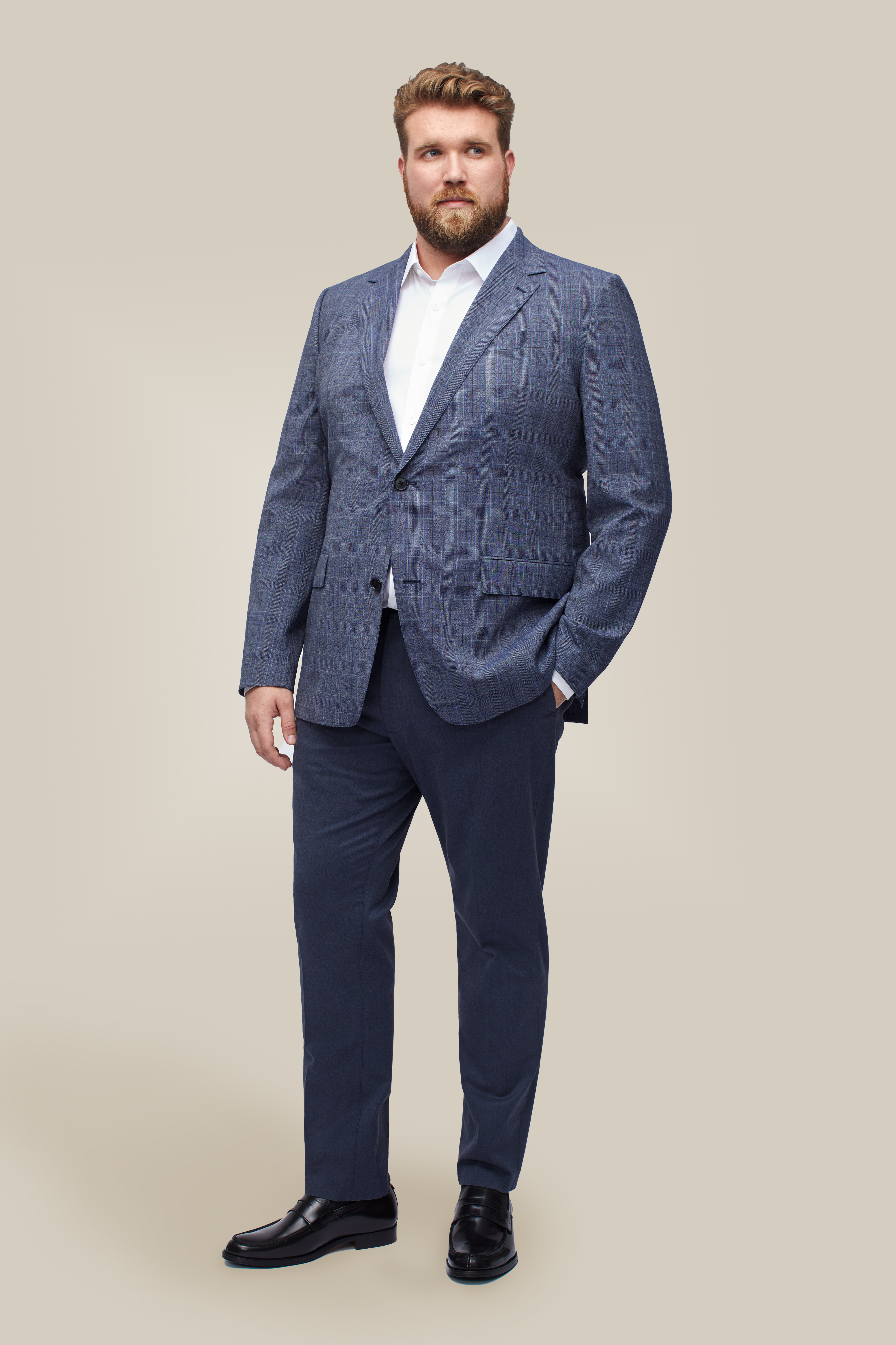 Italian Performance Wool Blazer Extended Sizes Bonobos