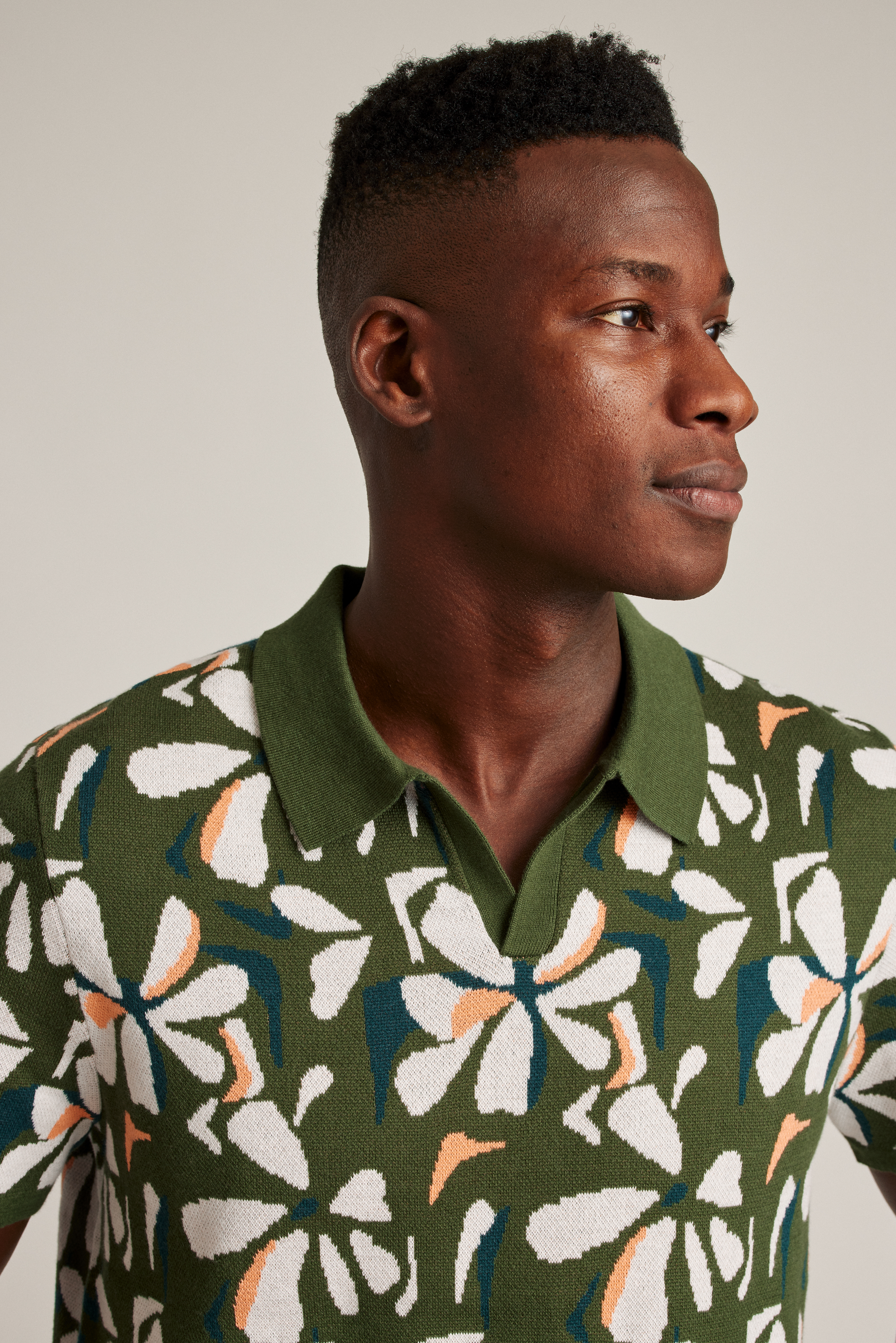 Floral Sweater Polo | Bonobos
