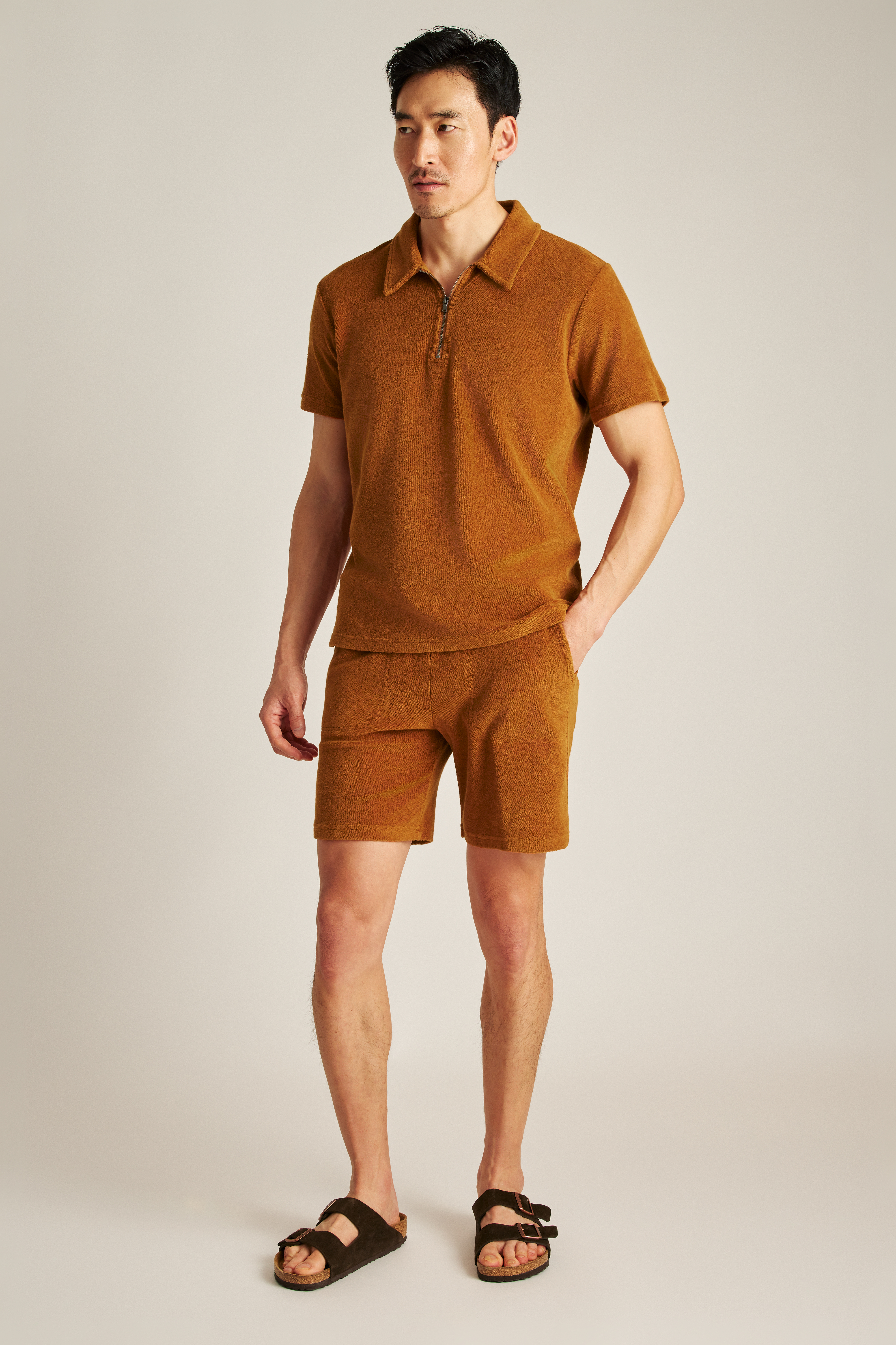 Terry Zip Polo | Bonobos