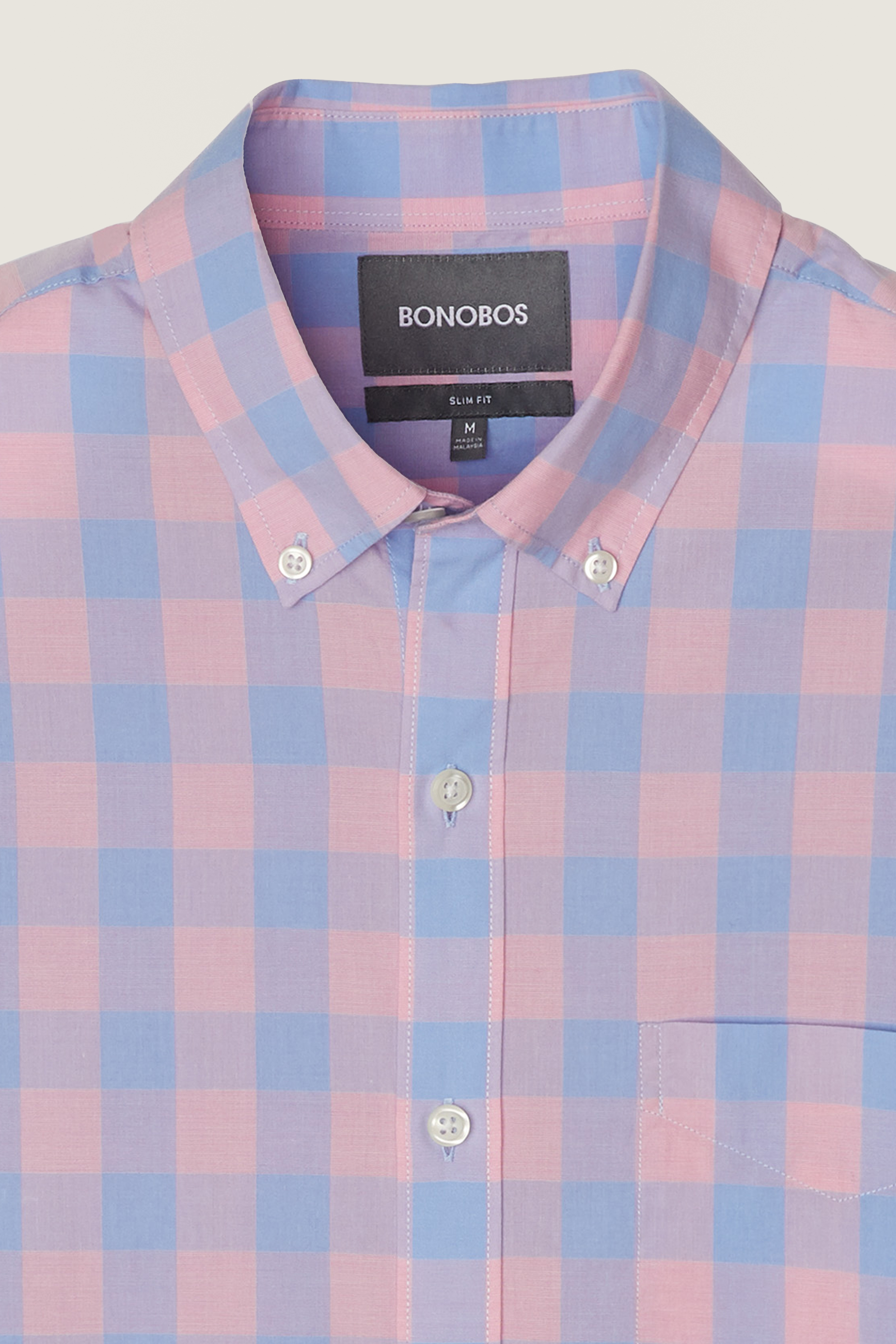 Lightweight Button-Down Shirt Extended Sizes