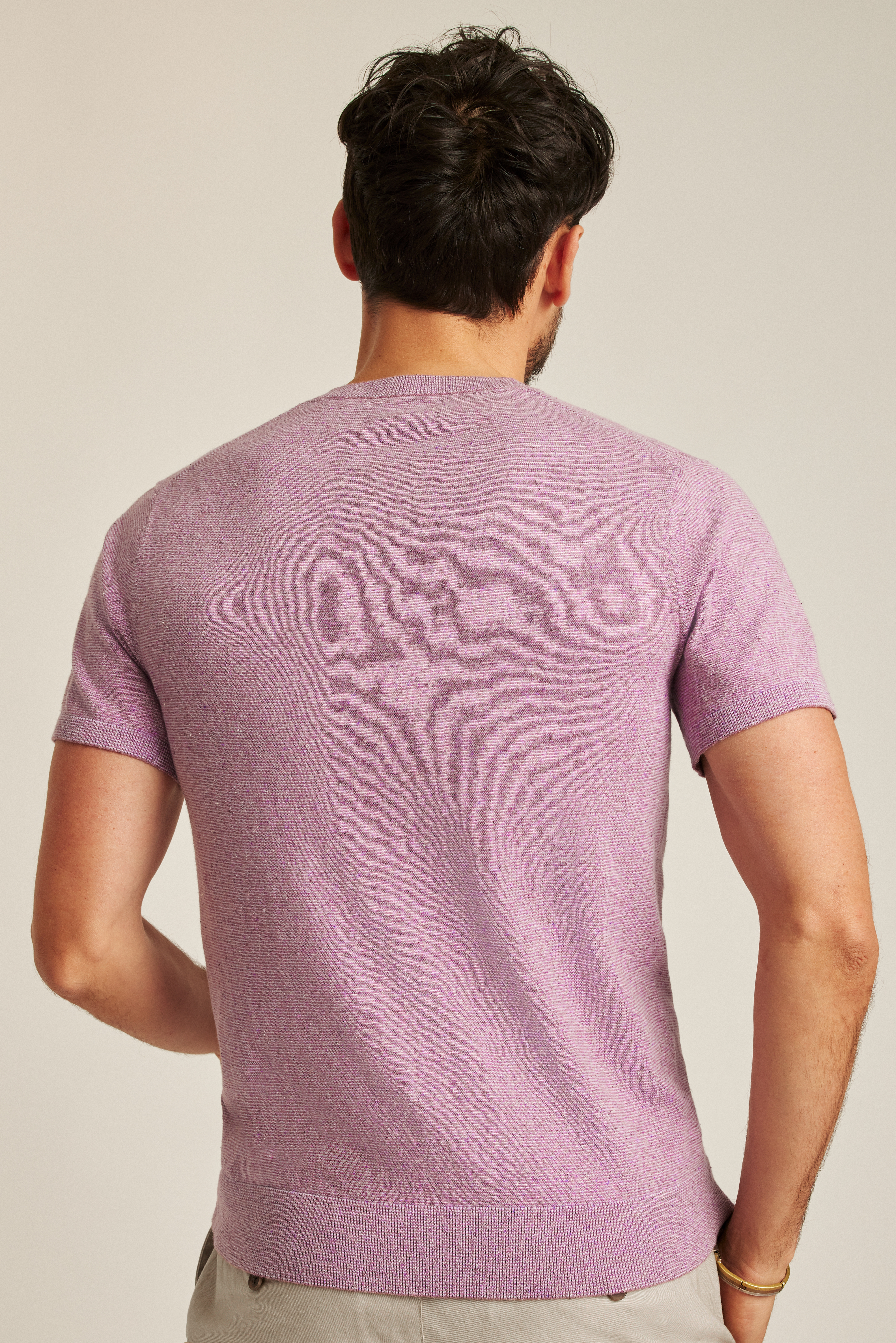 Cotton Hemp Henley Three Button Short Sleeve Shirt | Bonobos