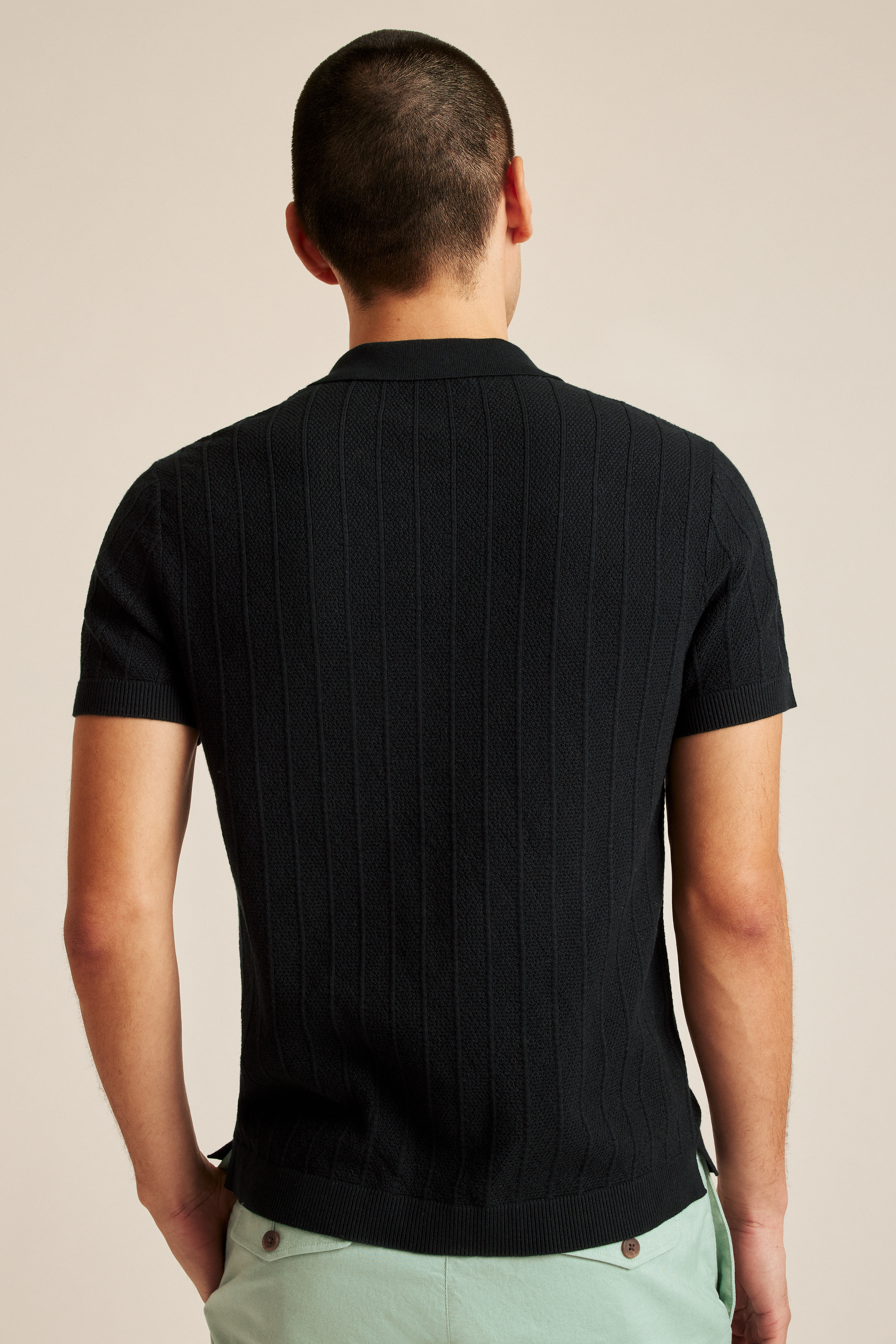 Textured Stripe Sweater Polo | Bonobos