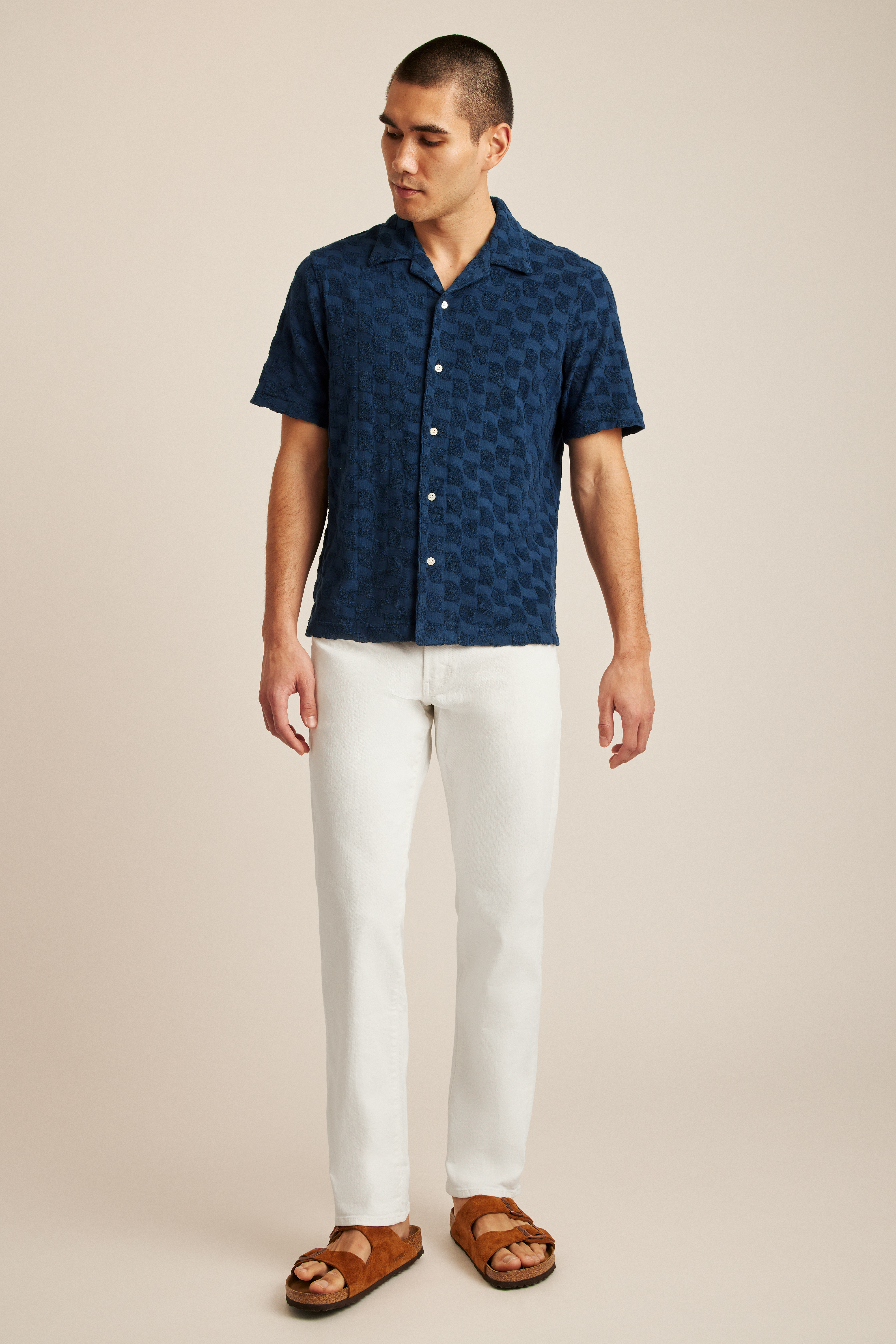 Riviera Cabana Terry Shirt | Bonobos