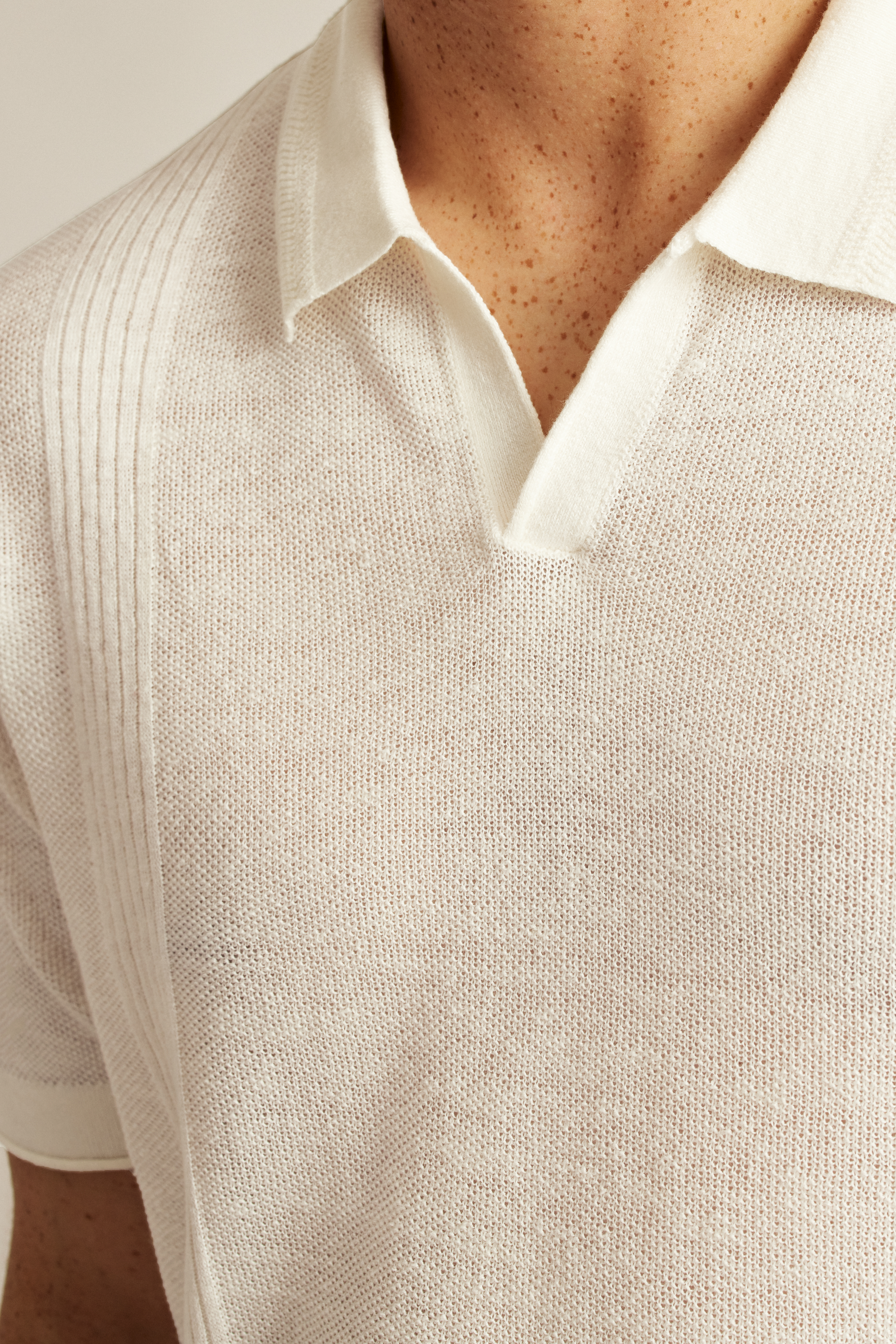 Linen Blend Sweater Polo | Bonobos