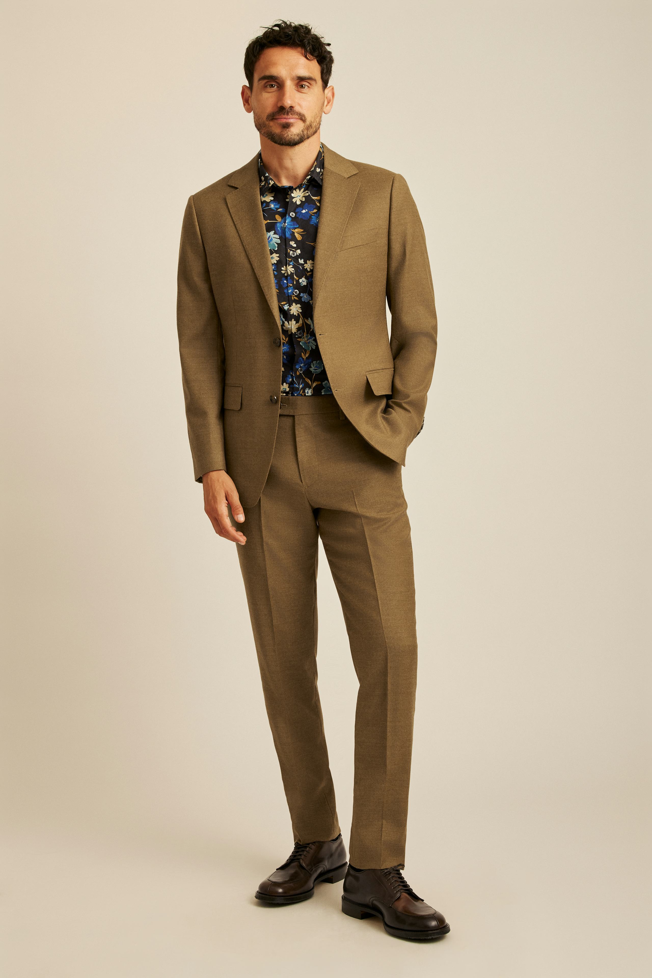 Jetsetter Italian Flannel Suit