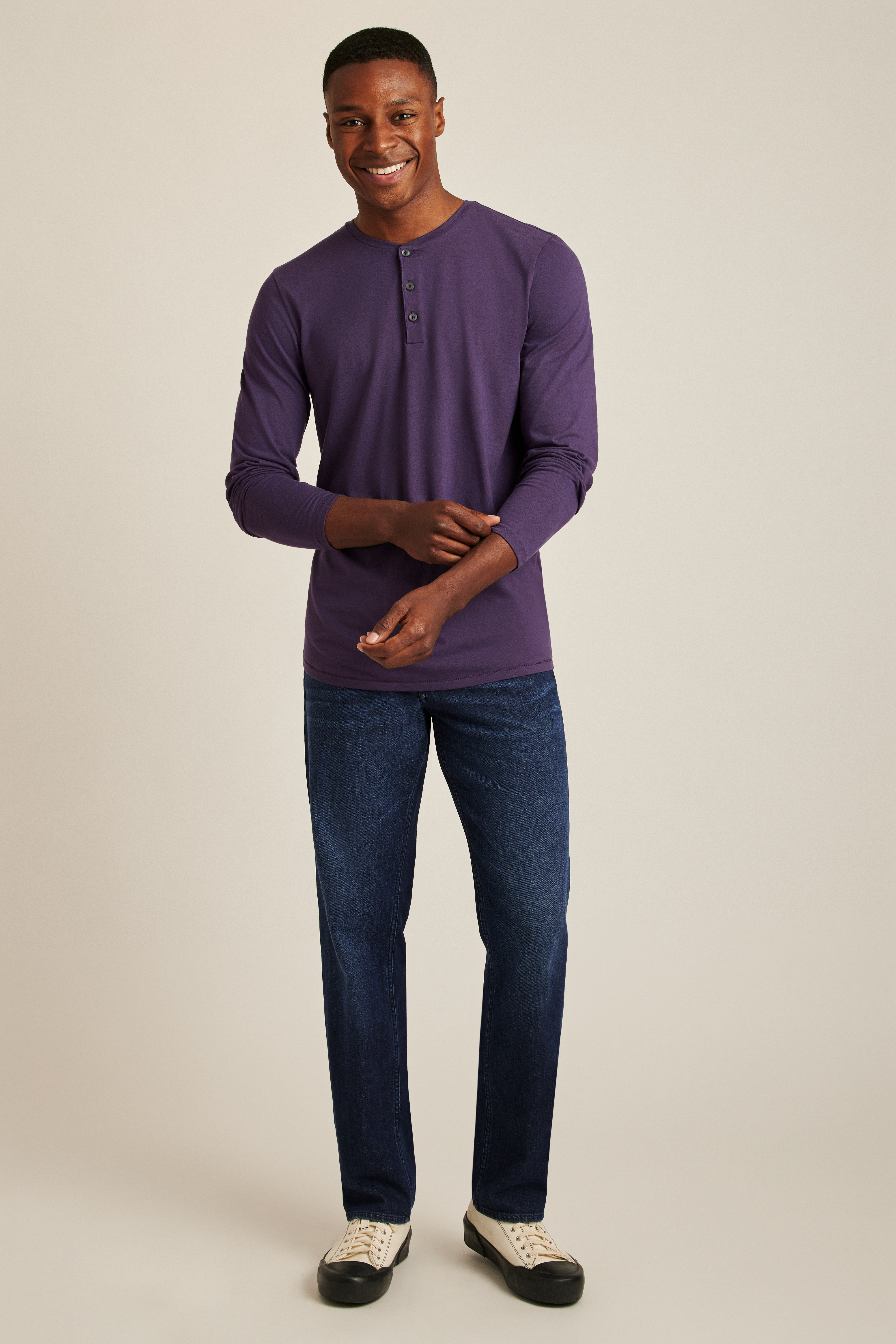 Jetsetter Performance Long Sleeve Henley