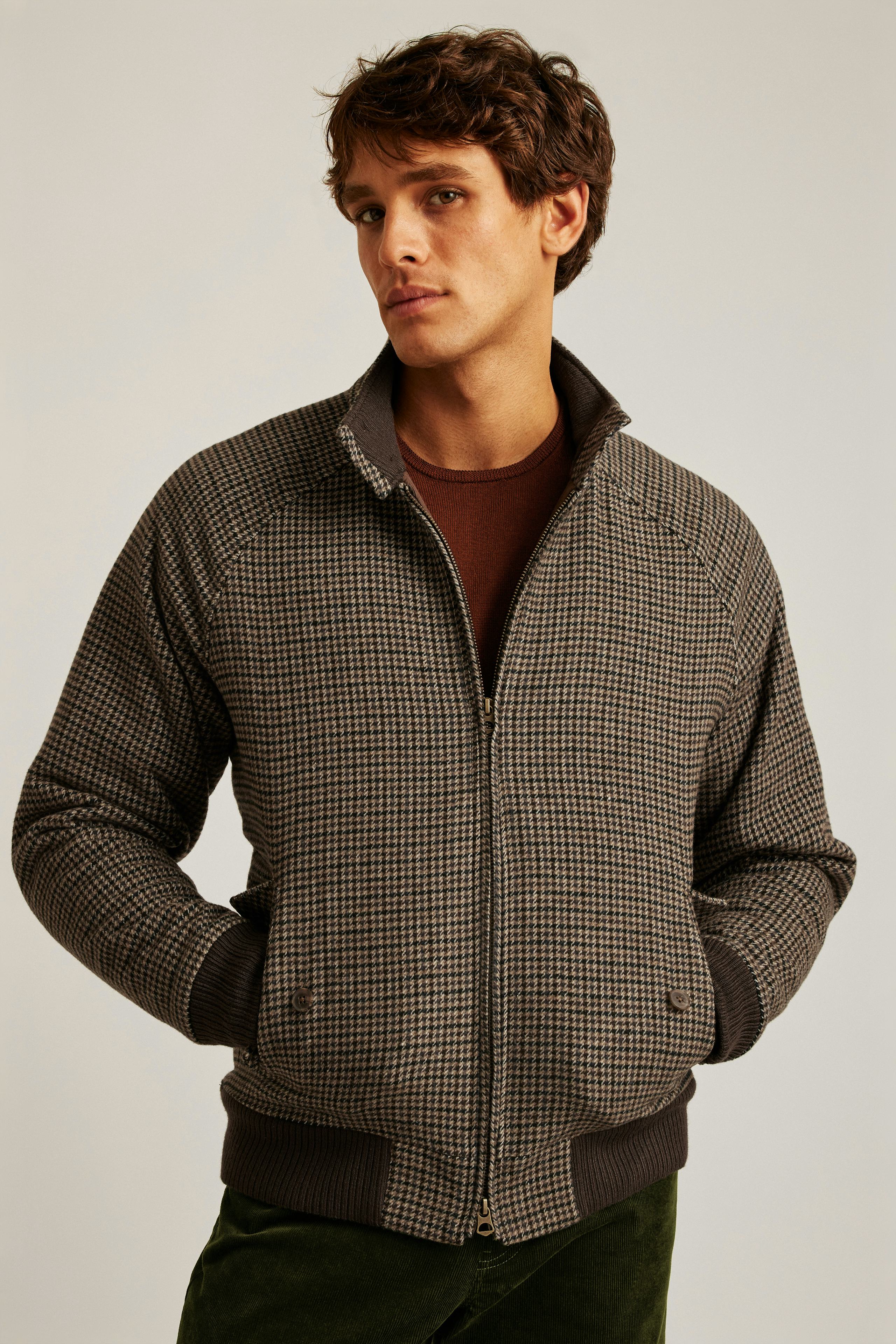The Italian Wool Harrington Jacket