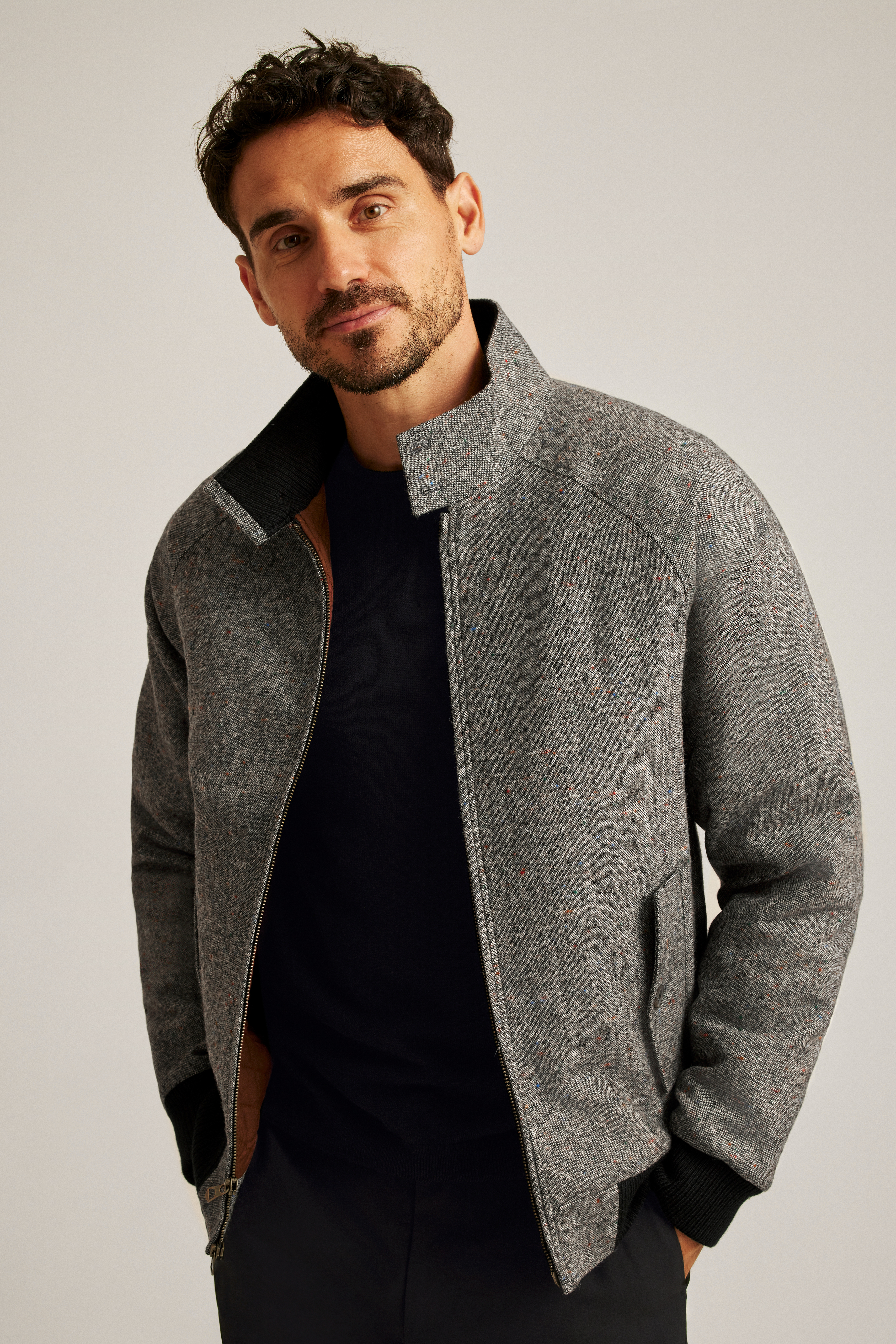 The Italian Wool Harrington Jacket