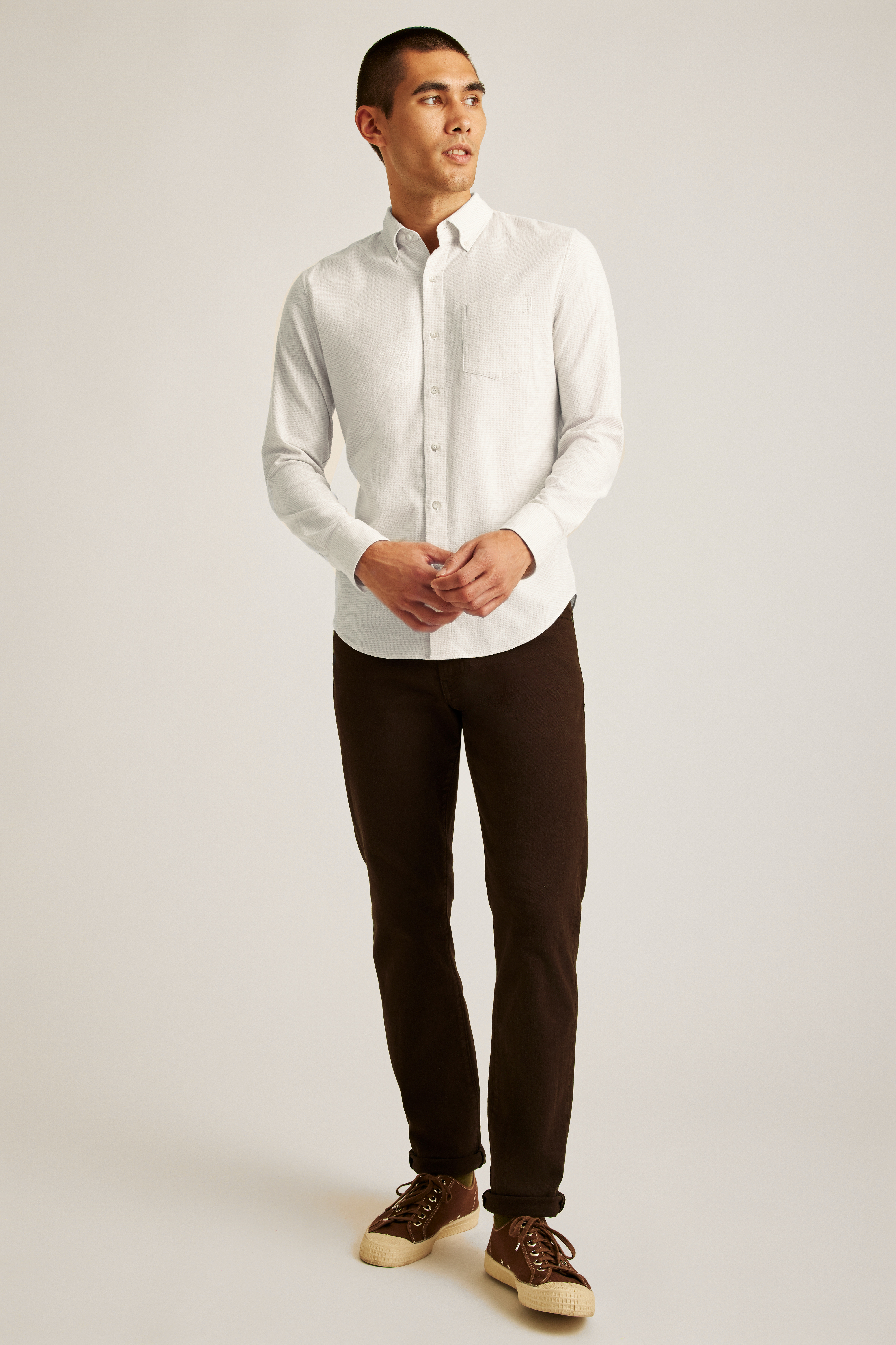 Stretch Lightweight Flannel Shirt