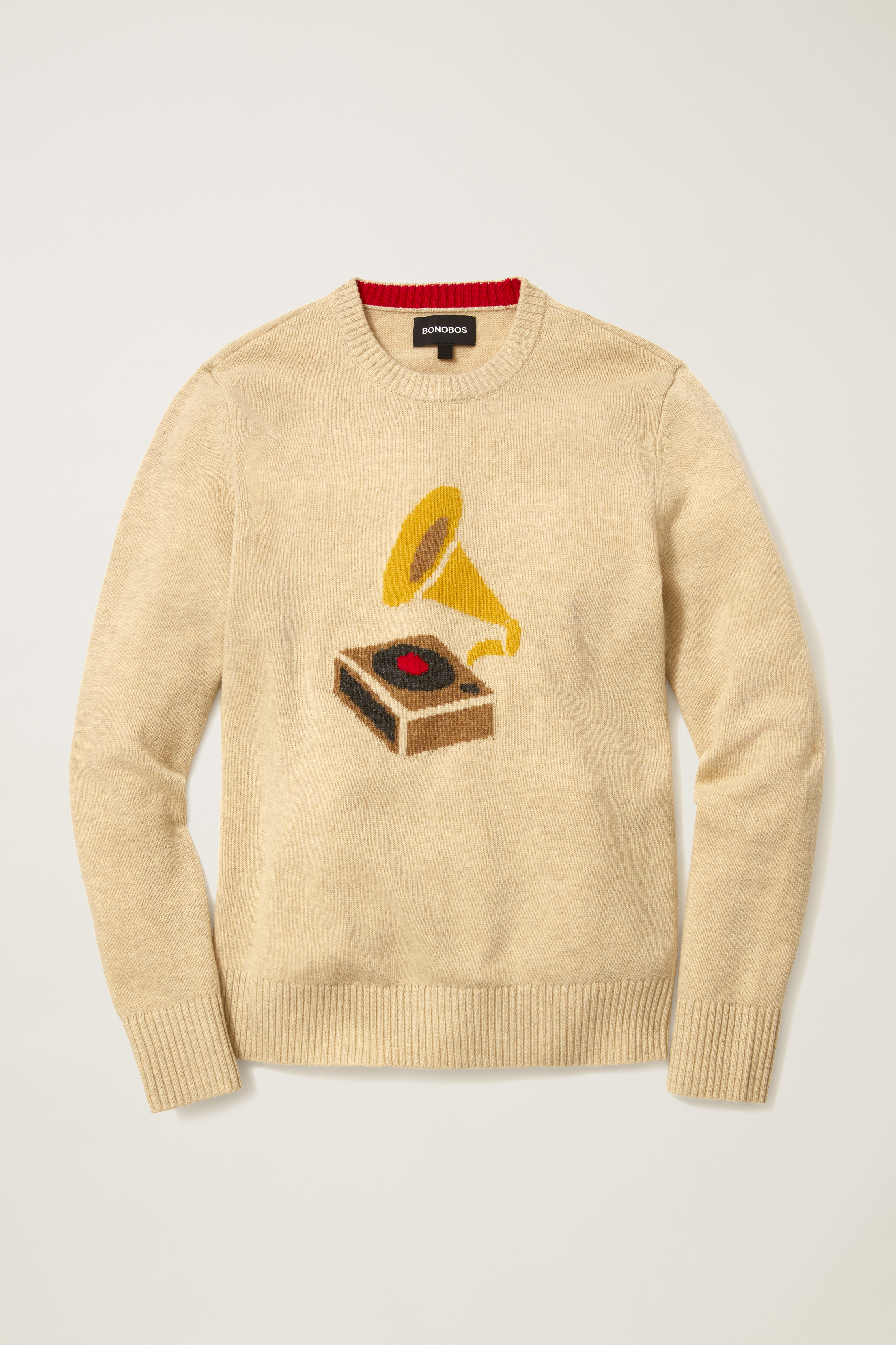 Gramophone Crew Neck Sweater