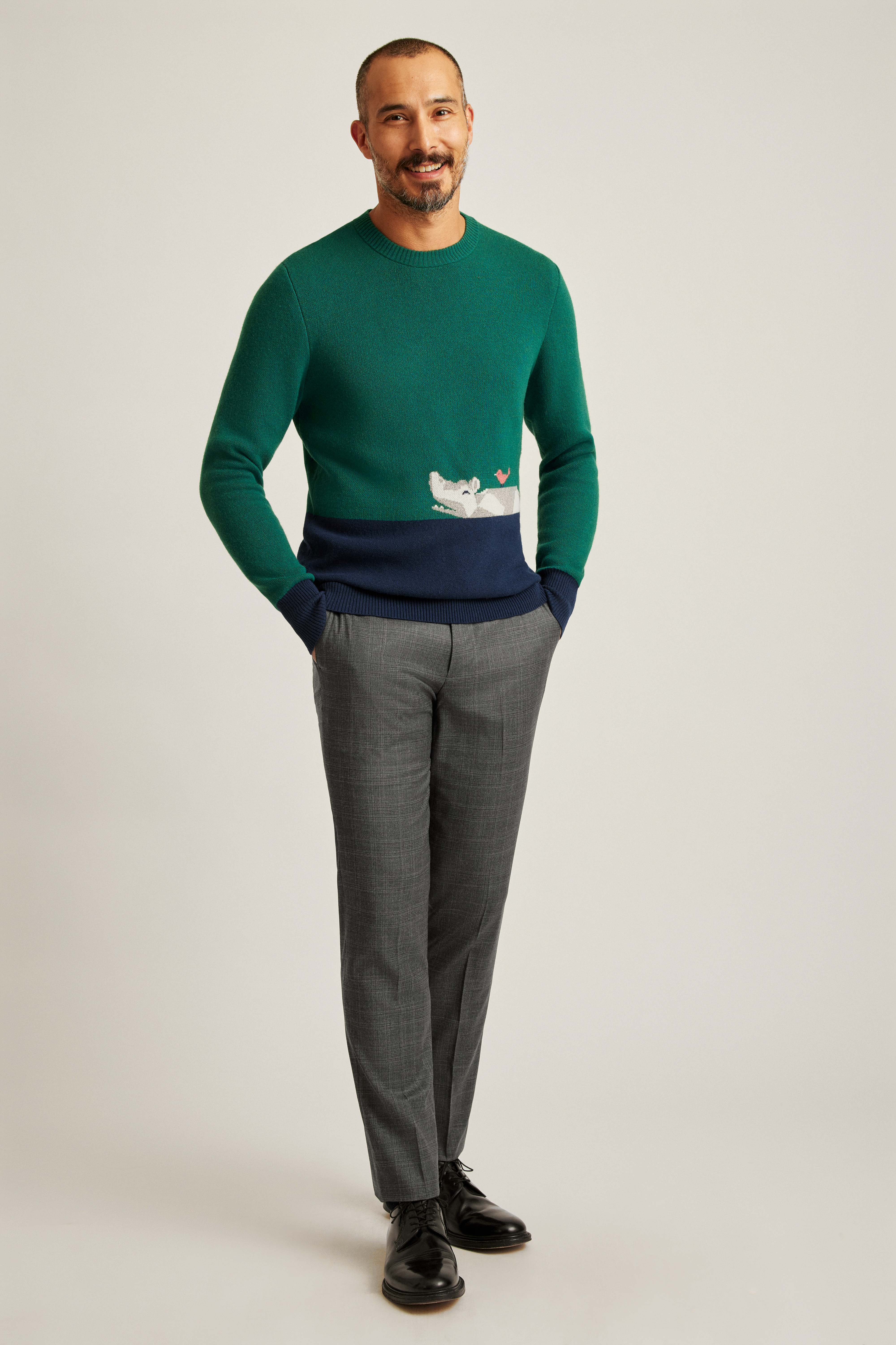 Hippo Ferry Crew Neck Sweater