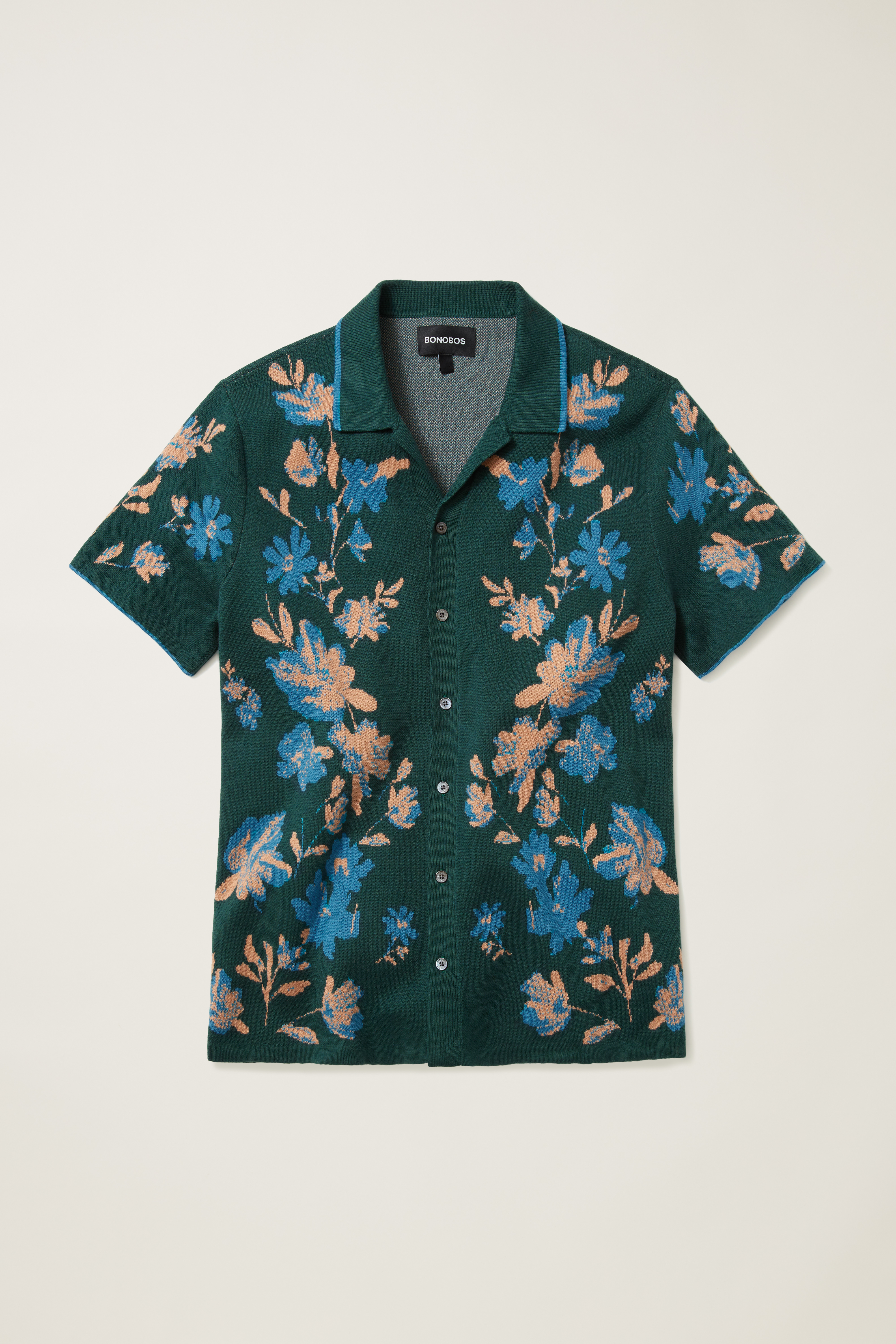 Floral Cabana Sweater Polo | Bonobos