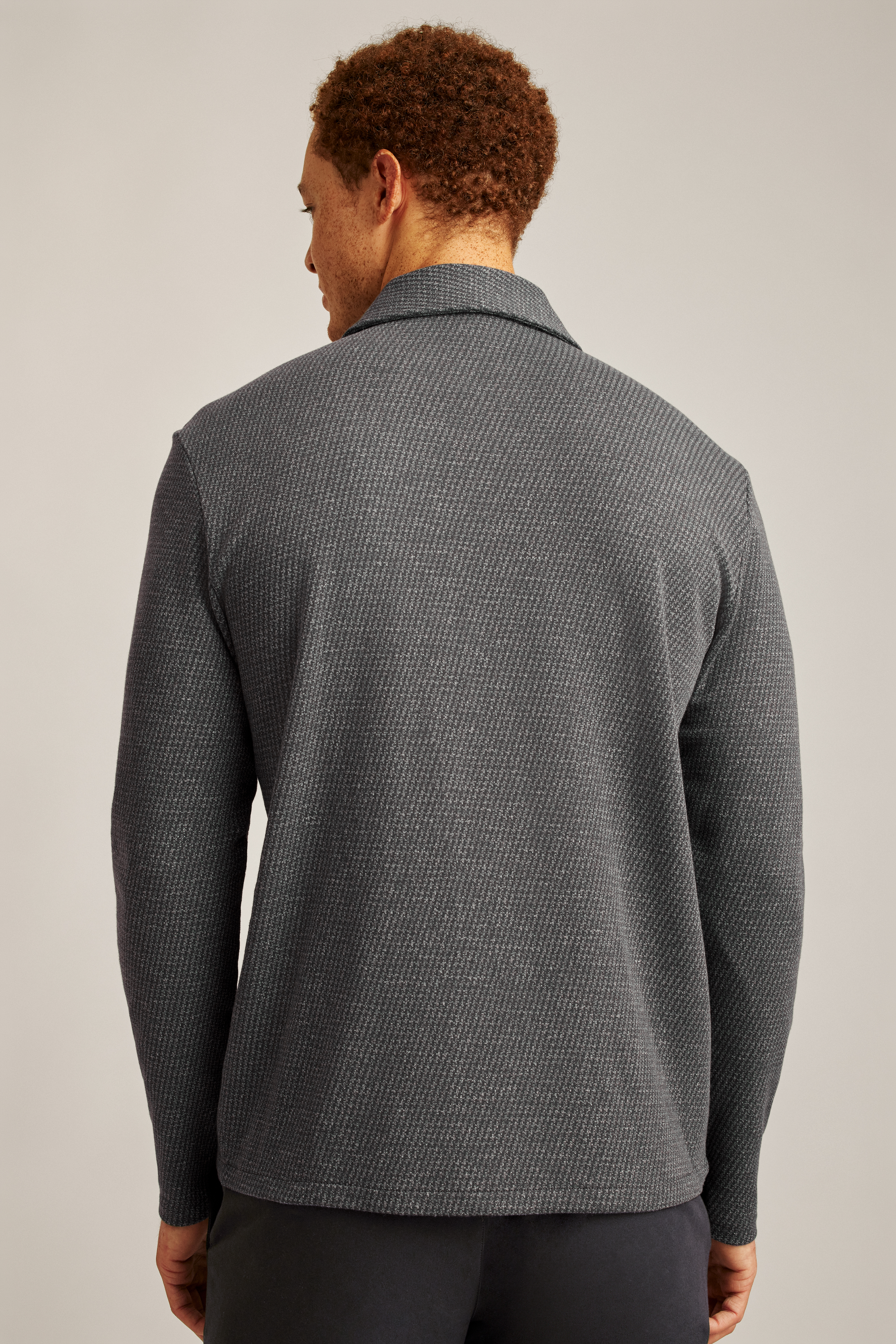 Luxe Long Sleeve Polo