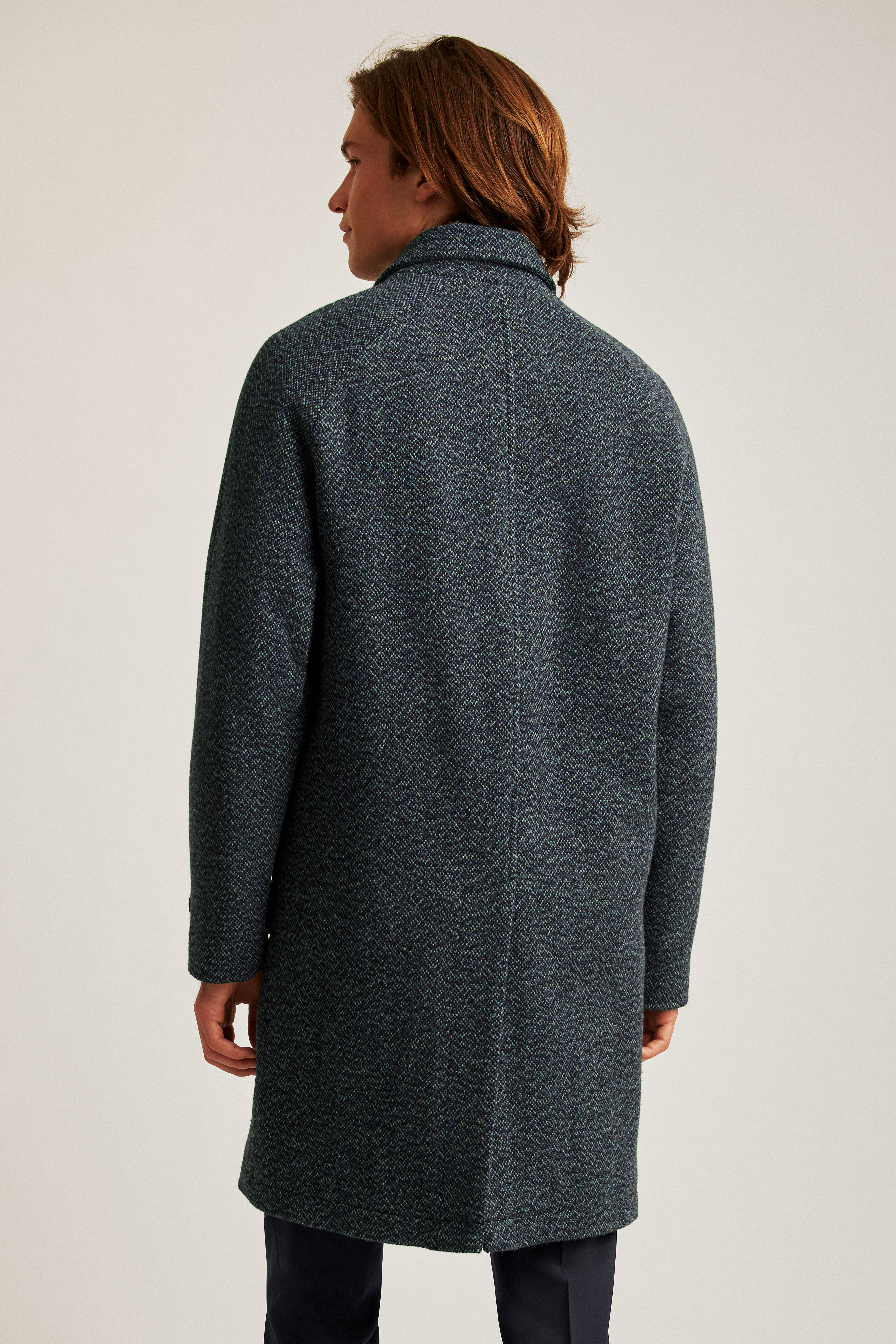 Overcoat Italian Wool Overcoat for Men Bonobos