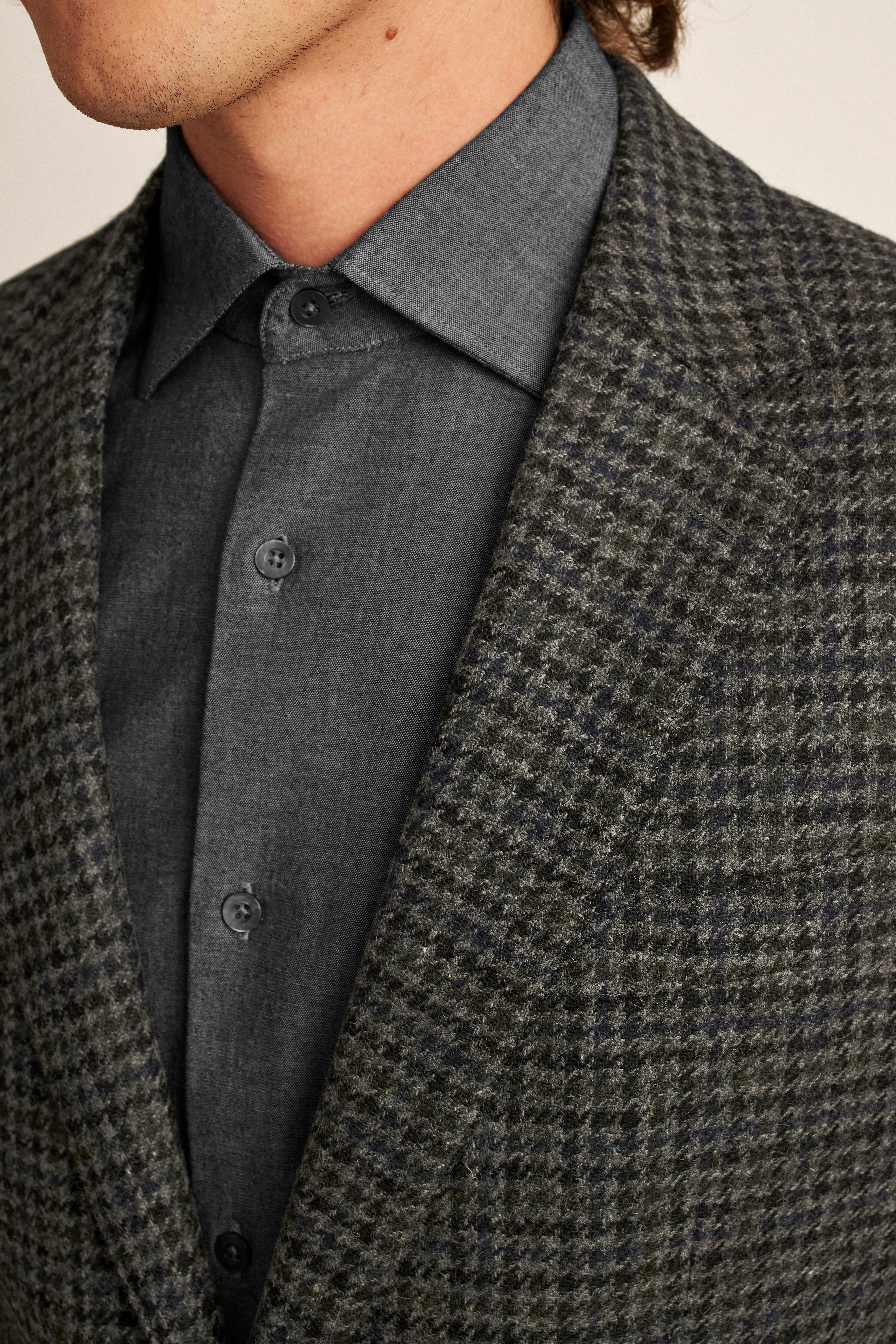 Jetsetter Unconstructed British Tweed Blazer