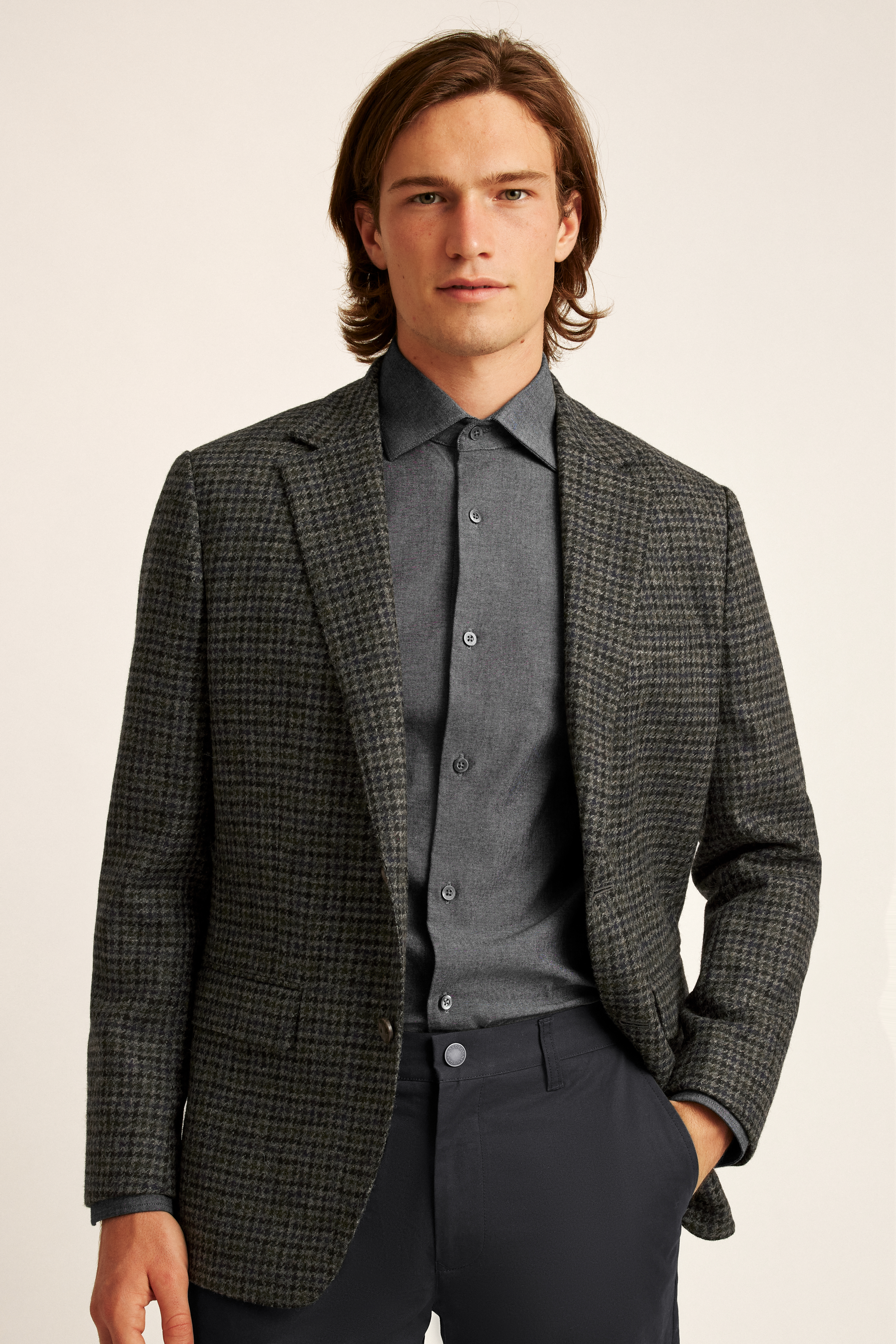 Jetsetter Unconstructed British Tweed Blazer