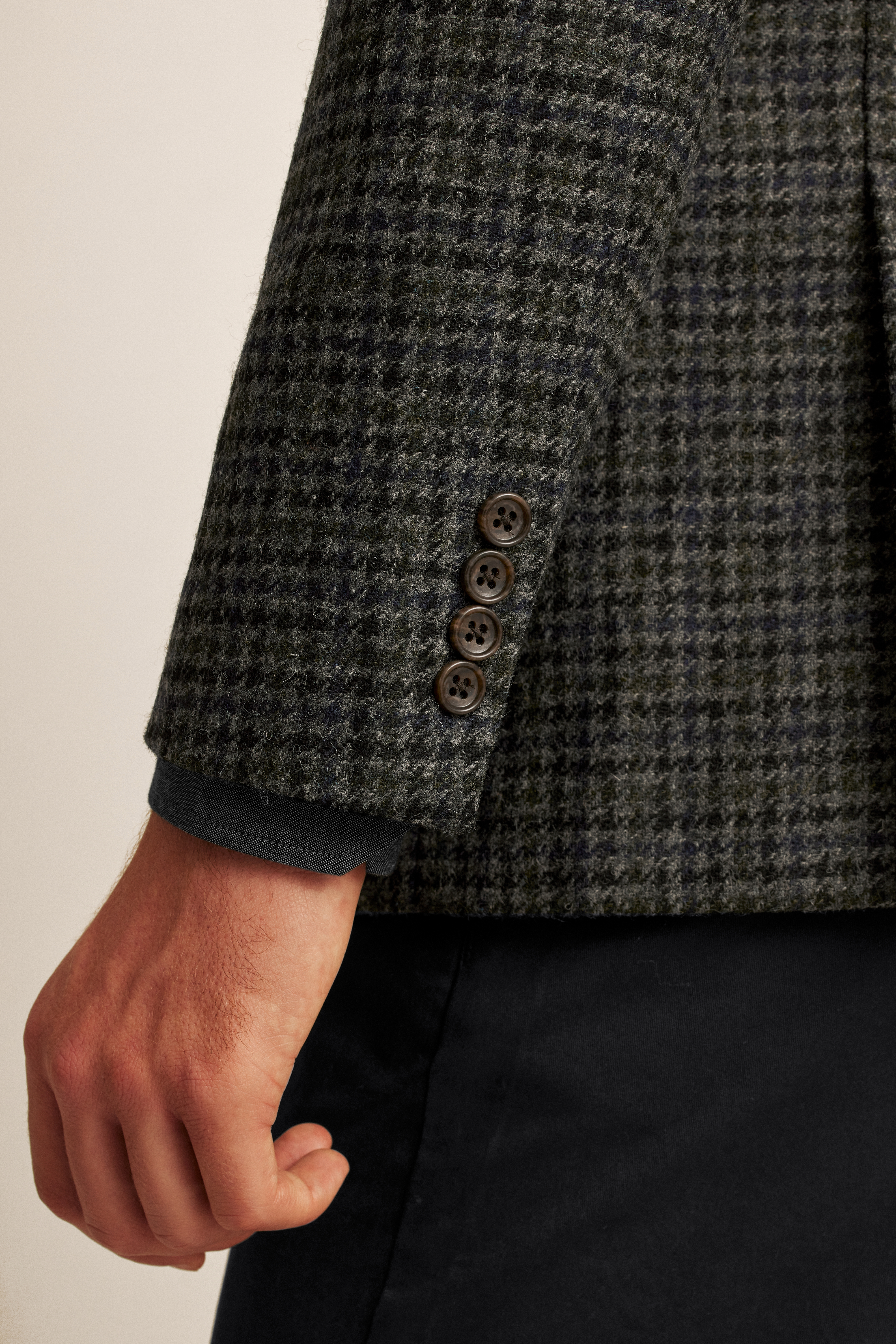 Jetsetter Unconstructed British Tweed Blazer