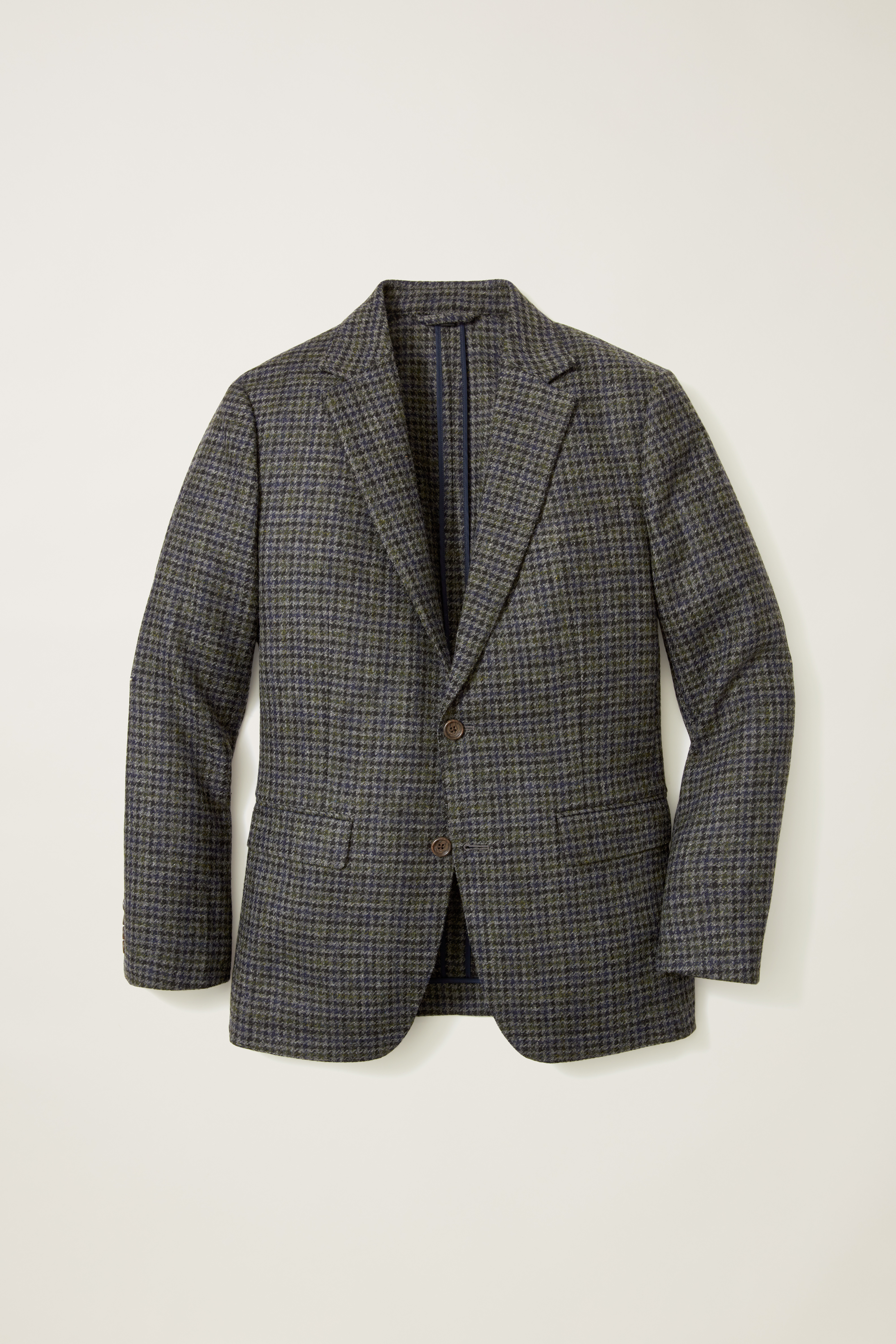 By Anthropologie Exploded Plaid Tweed Blazer