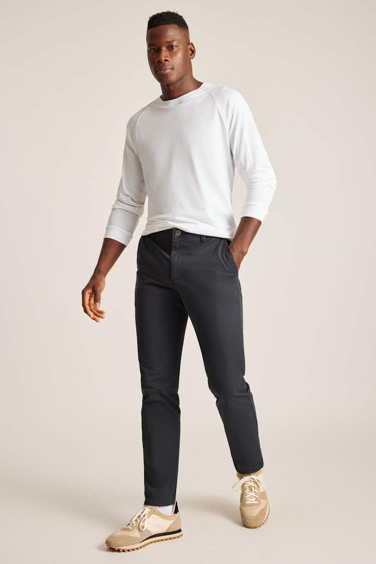 Stretch Washed Chino Pants: Tailored & Slim Fit Chinos