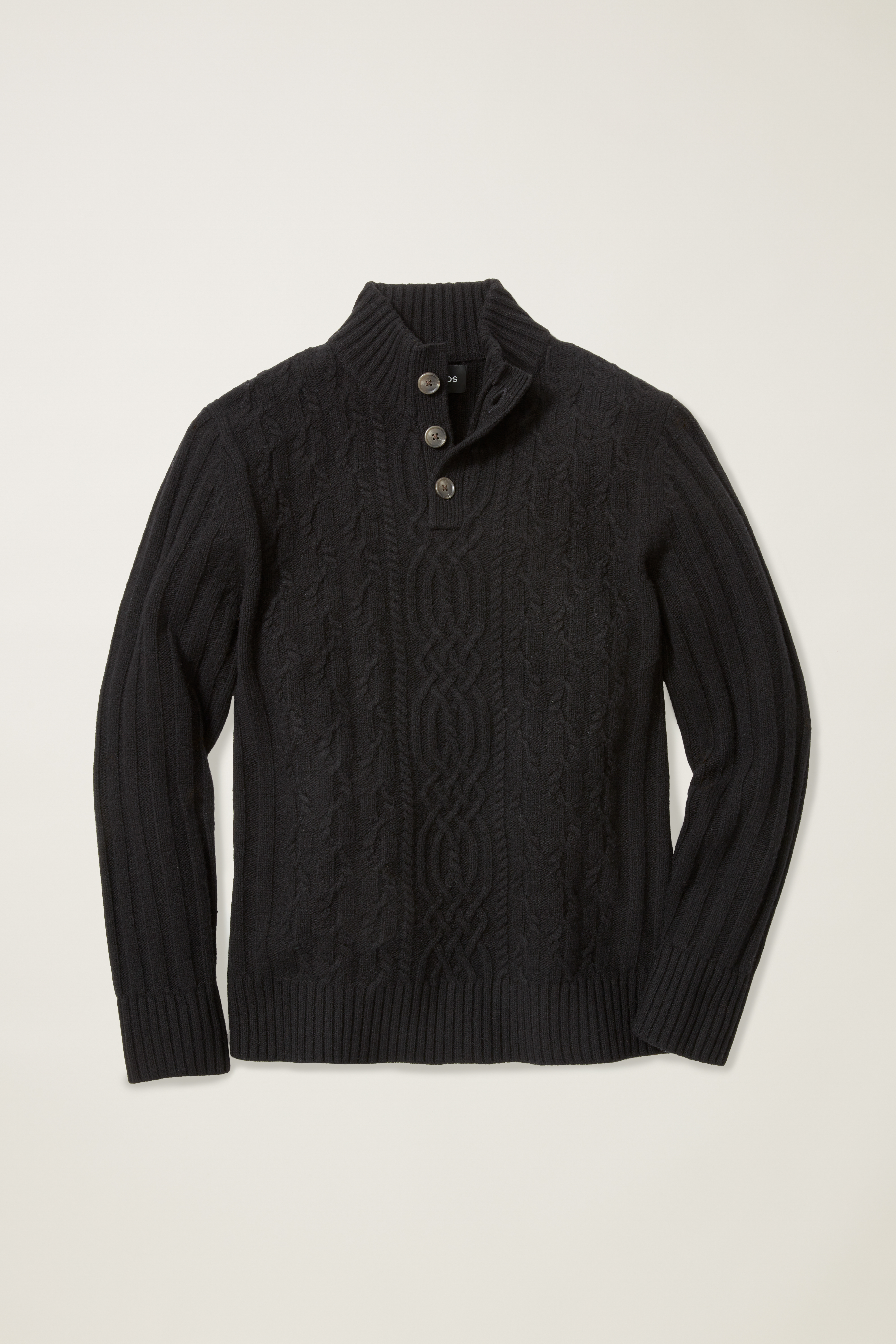 Cable Popover Sweater