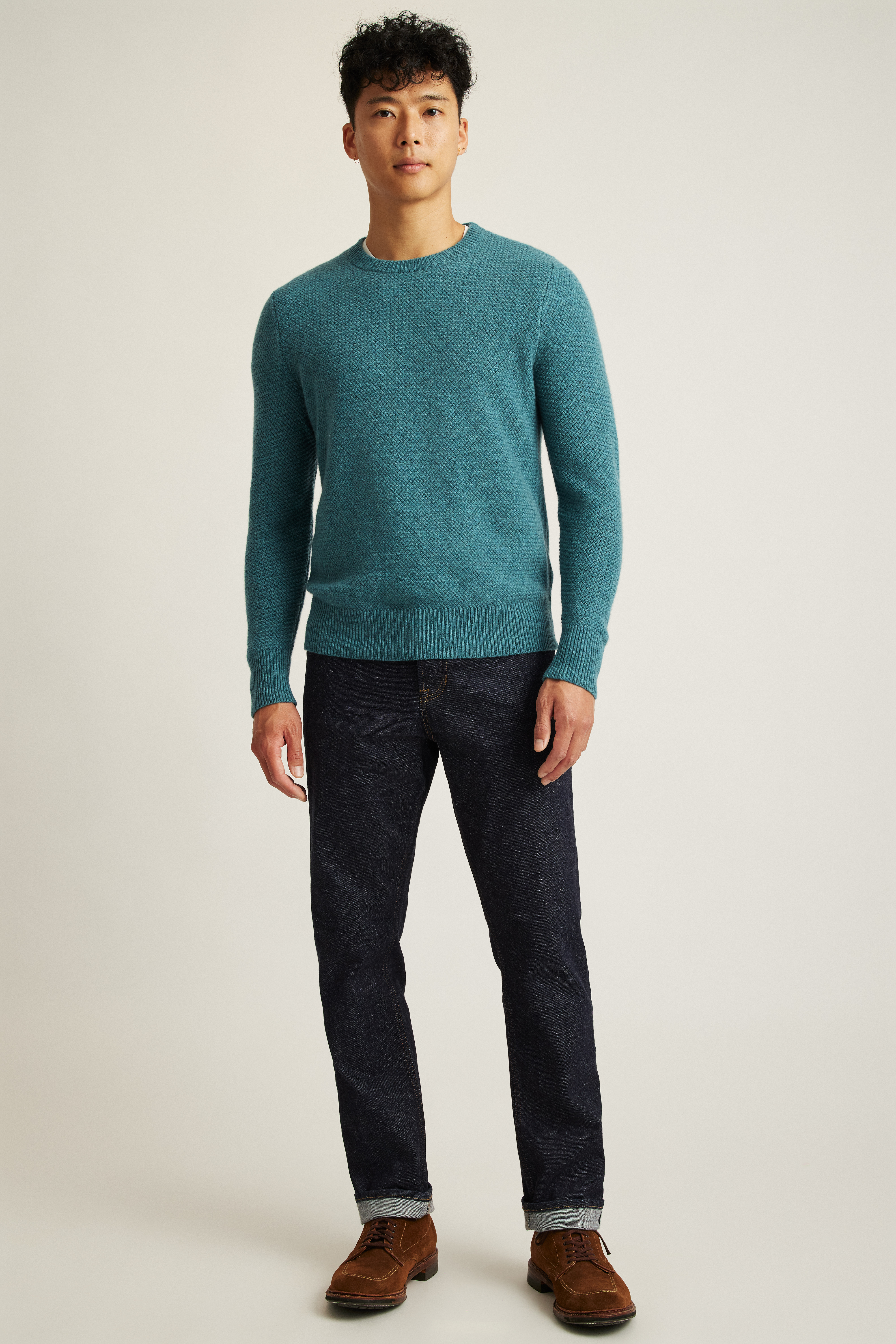Cashmere Sweater - Crew Neck Style